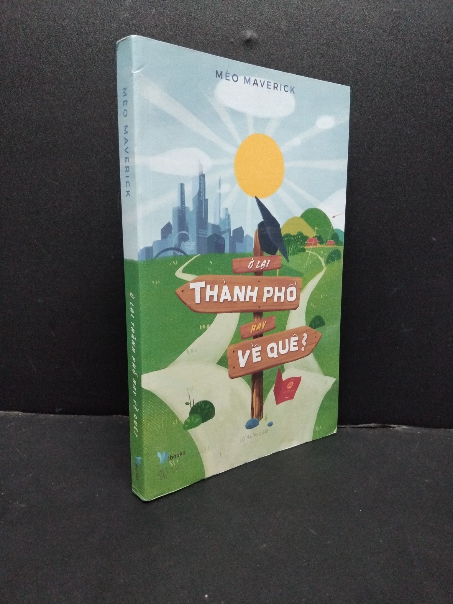 Ở lại thành phố hay về quê? mới 90% ố nhẹ 2017 1406 Mèo Maverick Sách tư duy, kỹ năng sống (SL có thể đặt: 1 Cuốn) - SÁCH ĐẠI HỌC