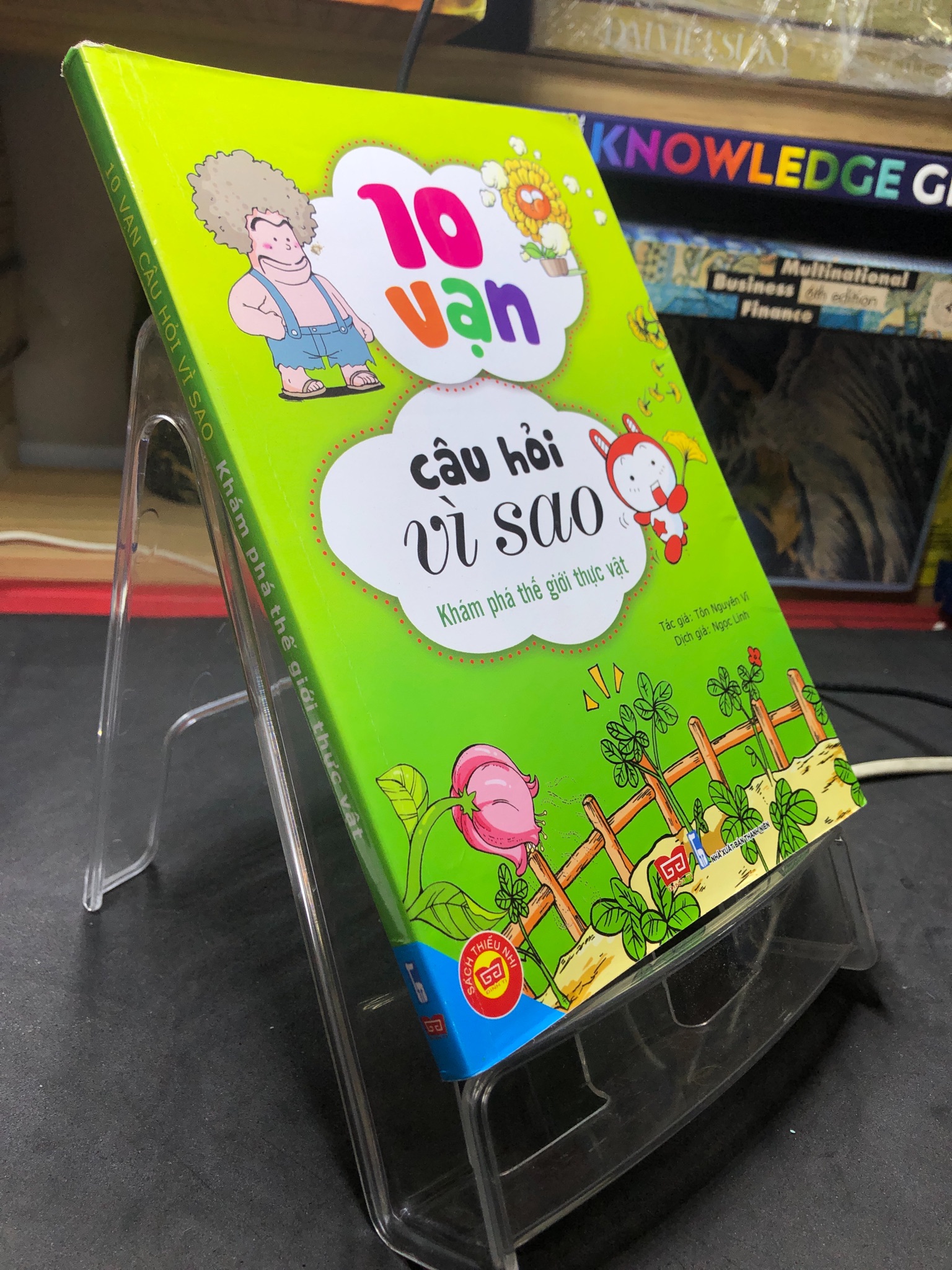 10 vạn câu hỏi vì sao khám phá thế giới thực vật 2016 mới 85% bẩn nhẹ bụng sách Tôn Nguyễn Vĩ 2506 Truyện tranh (SL có thể đặt: 1 Cuốn) - SÁCH ĐẠI HỌC