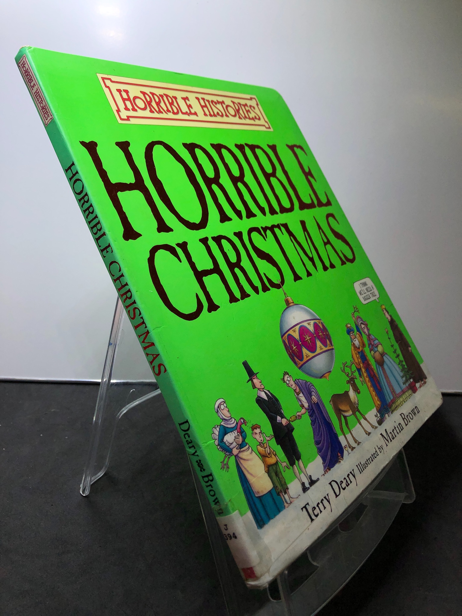 Horrible Christmas mới 85% bẩn nhẹ bung gáy 1 trang Terry Deary 2607 Sách ngoại văn (SL có thể đặt: 1 Cuốn) - SÁCH ĐẠI HỌC