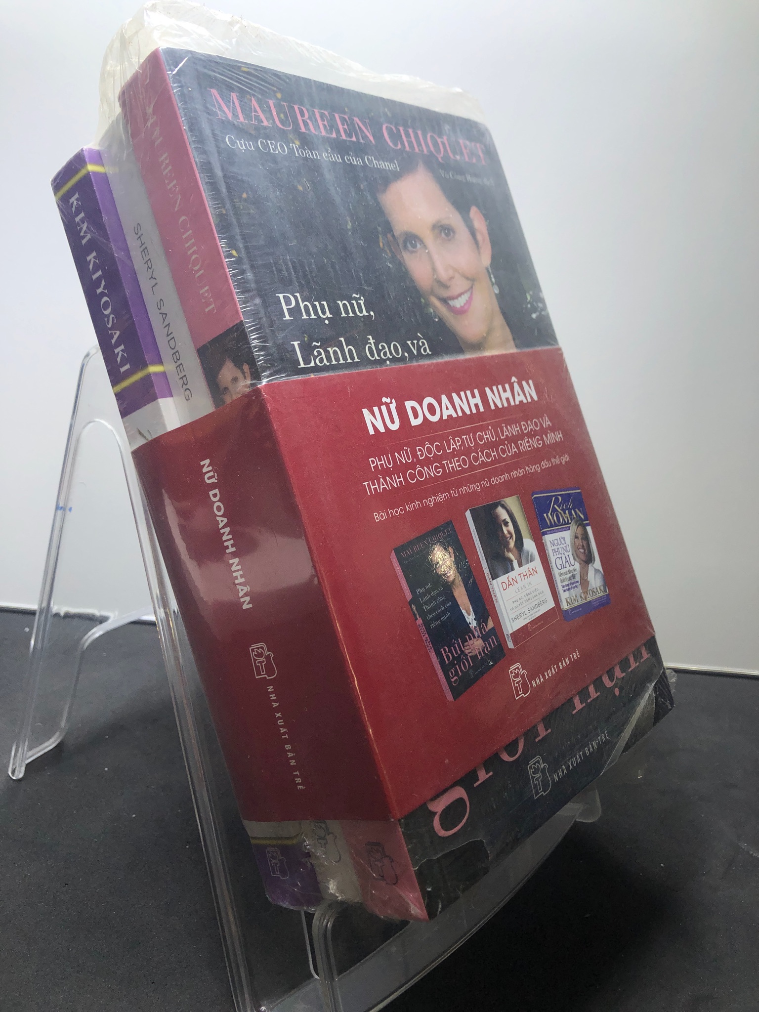 Combo Nữ doanh nhân Phụ nữ, độc lập, tự chủ, lãnh đạo và thành công theo cách riêng của mình mới 100% seal Maureen Chiquet, Sheryl Sandberg và Kim Kiyosaki 1507 Sách tư duy, kỹ năng sống (SL có thể đặt: 1 Cuốn) - SÁCH ĐẠI HỌC