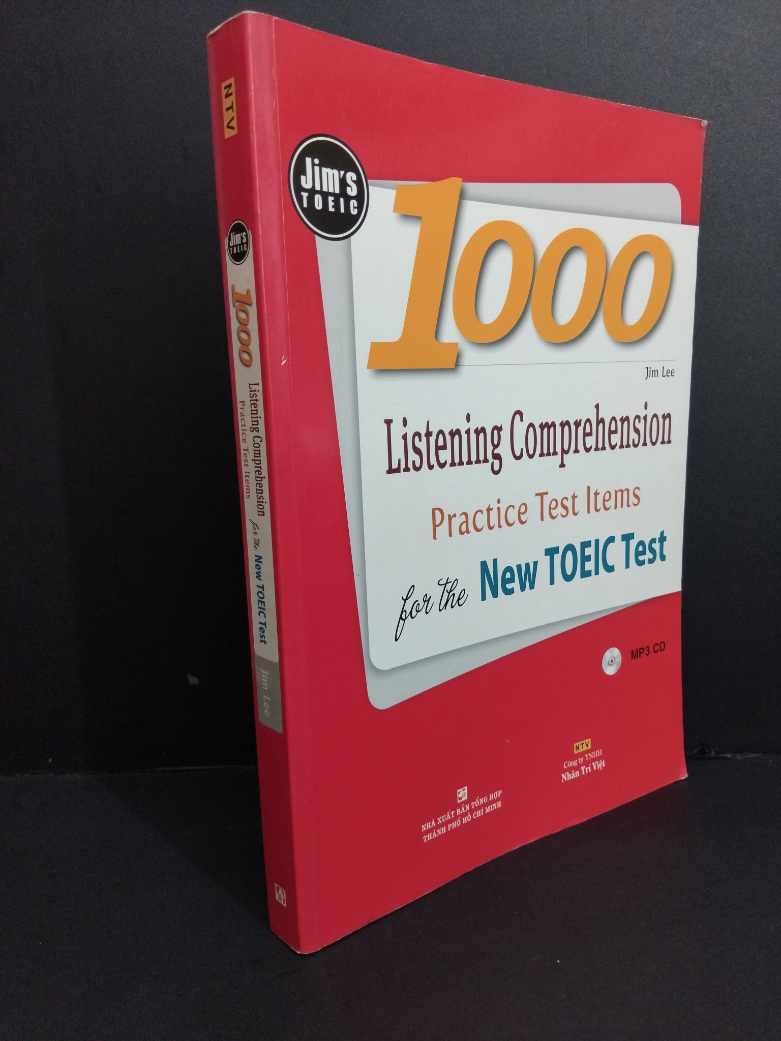 1000 listening comprehension practice test items for the new toeic test mới 90% ố nhẹ 2016 1511 Tiếng Anh (SL có thể đặt: 1 Cuốn) - SÁCH ĐẠI HỌC