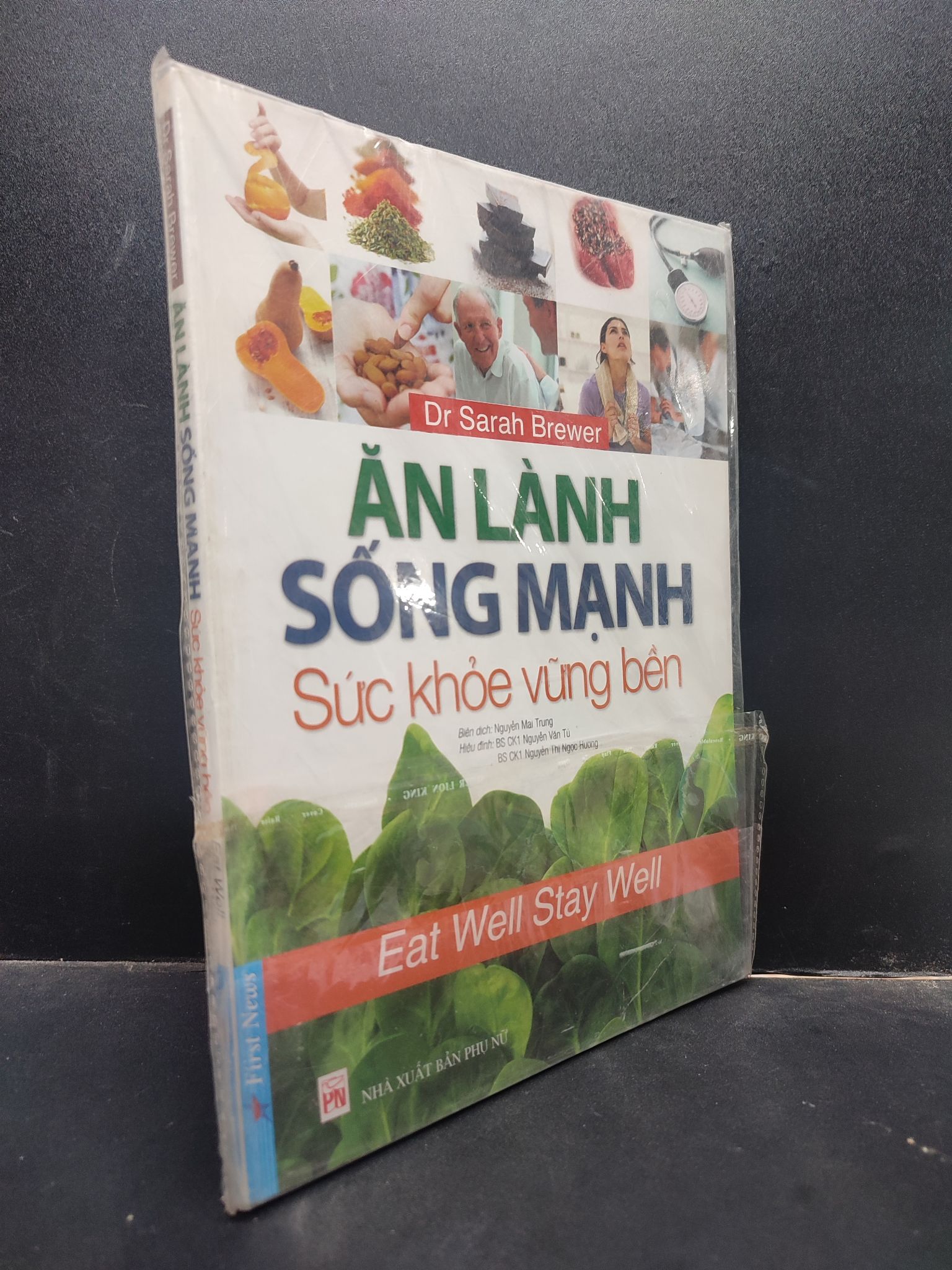 Ăn Lành Sống Mạnh Sức Khoẻ Vững Bền Dr Sarah Brewer mới 100% 0405 sức khoẻ Sách tư duy, kỹ năng sống (SL có thể đặt: 1 Cuốn) - SÁCH ĐẠI HỌC