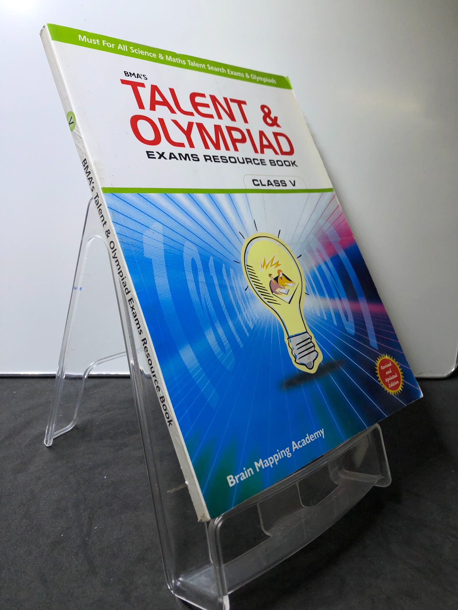 BMA'S Talent And Onlympiad Exams Resource Book Class V mới 85% bẩn nhẹ Brain Mapping Academy 3107 Sách ngoại văn (SL có thể đặt: 1 Cuốn) - SÁCH ĐẠI HỌC