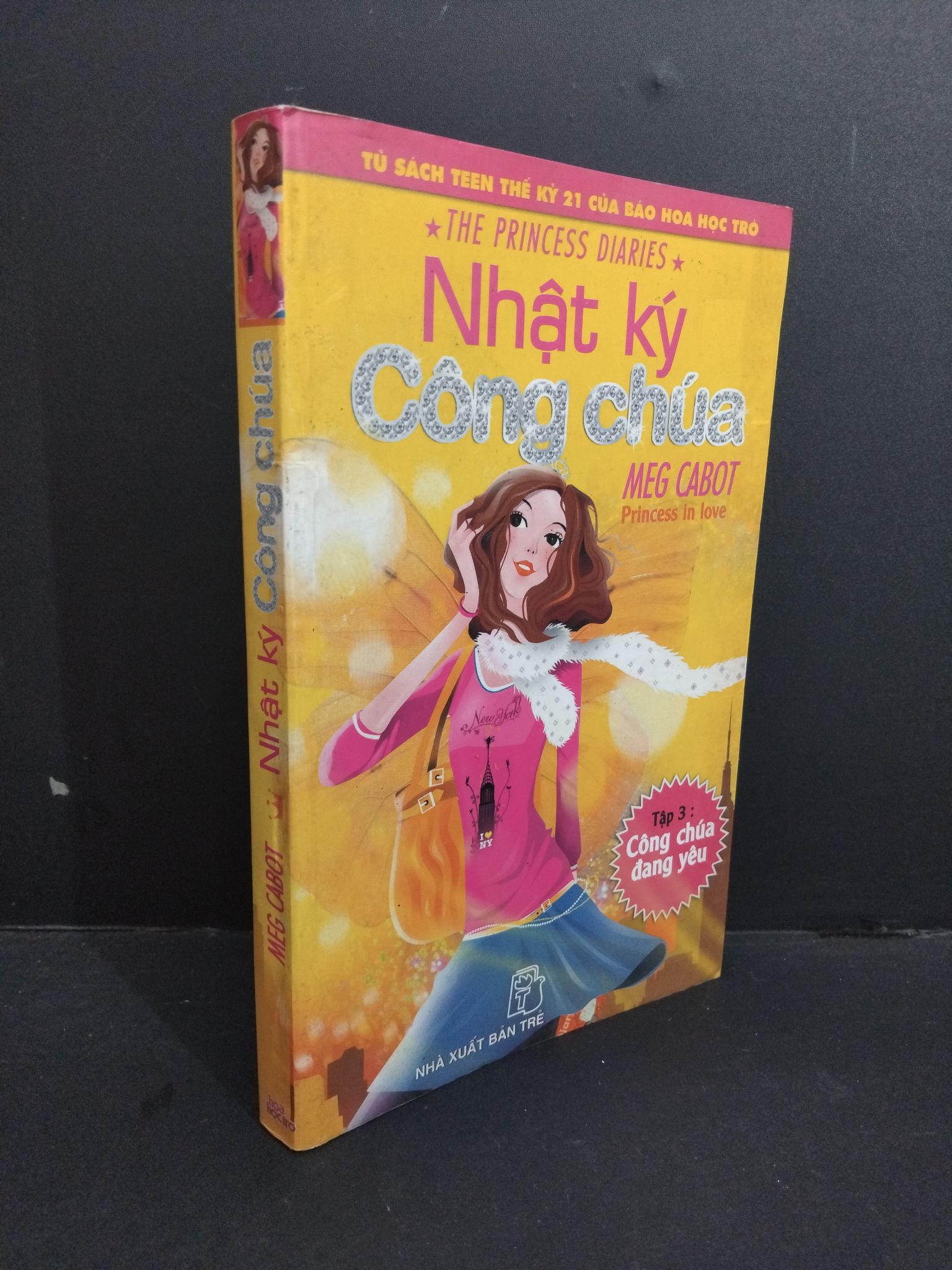Nhật ký công chúa tập 3 mới 70% ố vàng có chữ ký 2008 2811 Meg Cabot (SL có thể đặt: 1 Cuốn) - SÁCH ĐẠI HỌC