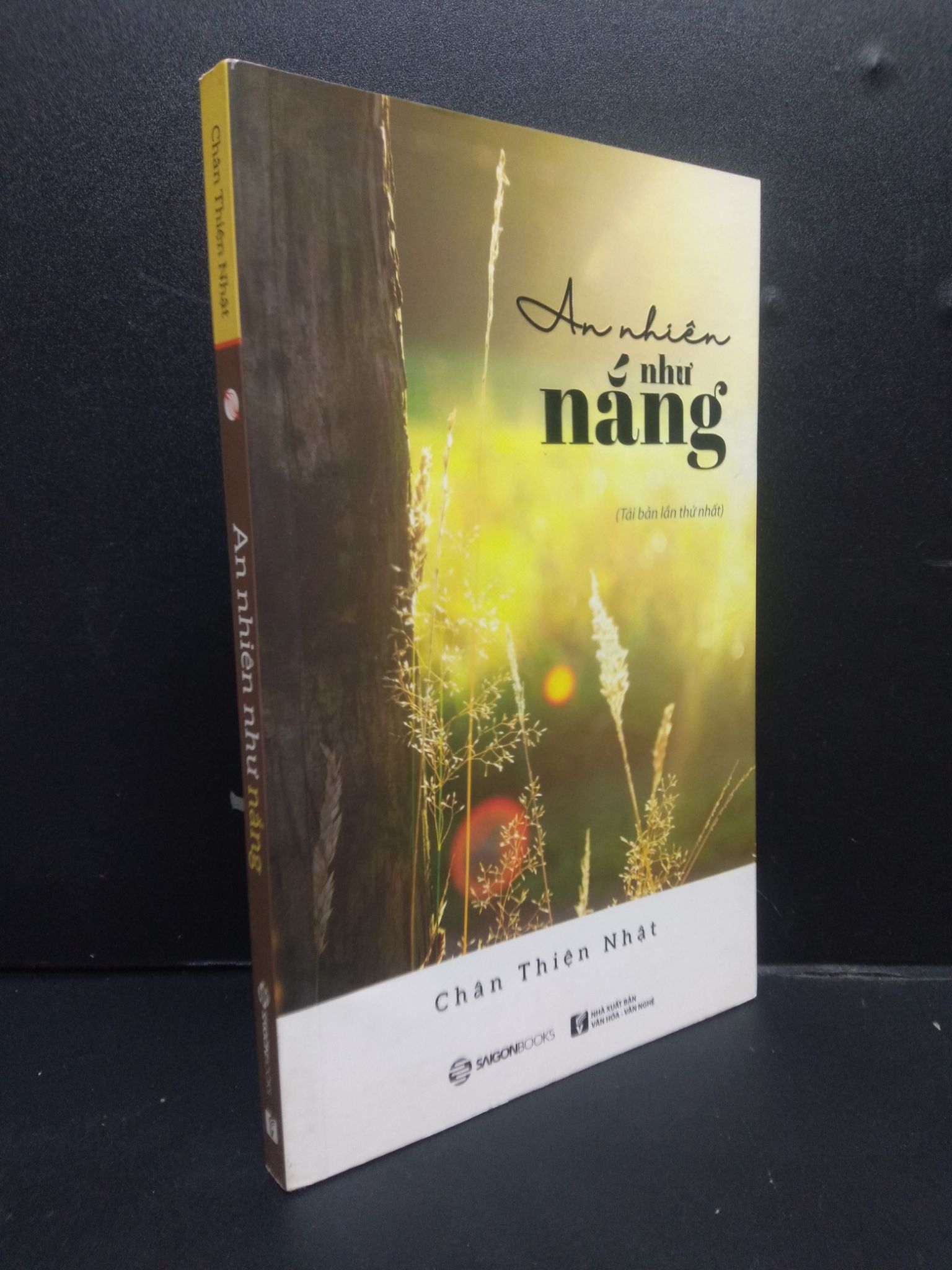An nhiên như nắng, mới 95% (bẩn nhẹ) 2019, 2105, Chân Thiên Nhật, SACH Sách tâm lý (SL có thể đặt: 4 Cuốn) - SÁCH ĐẠI HỌC