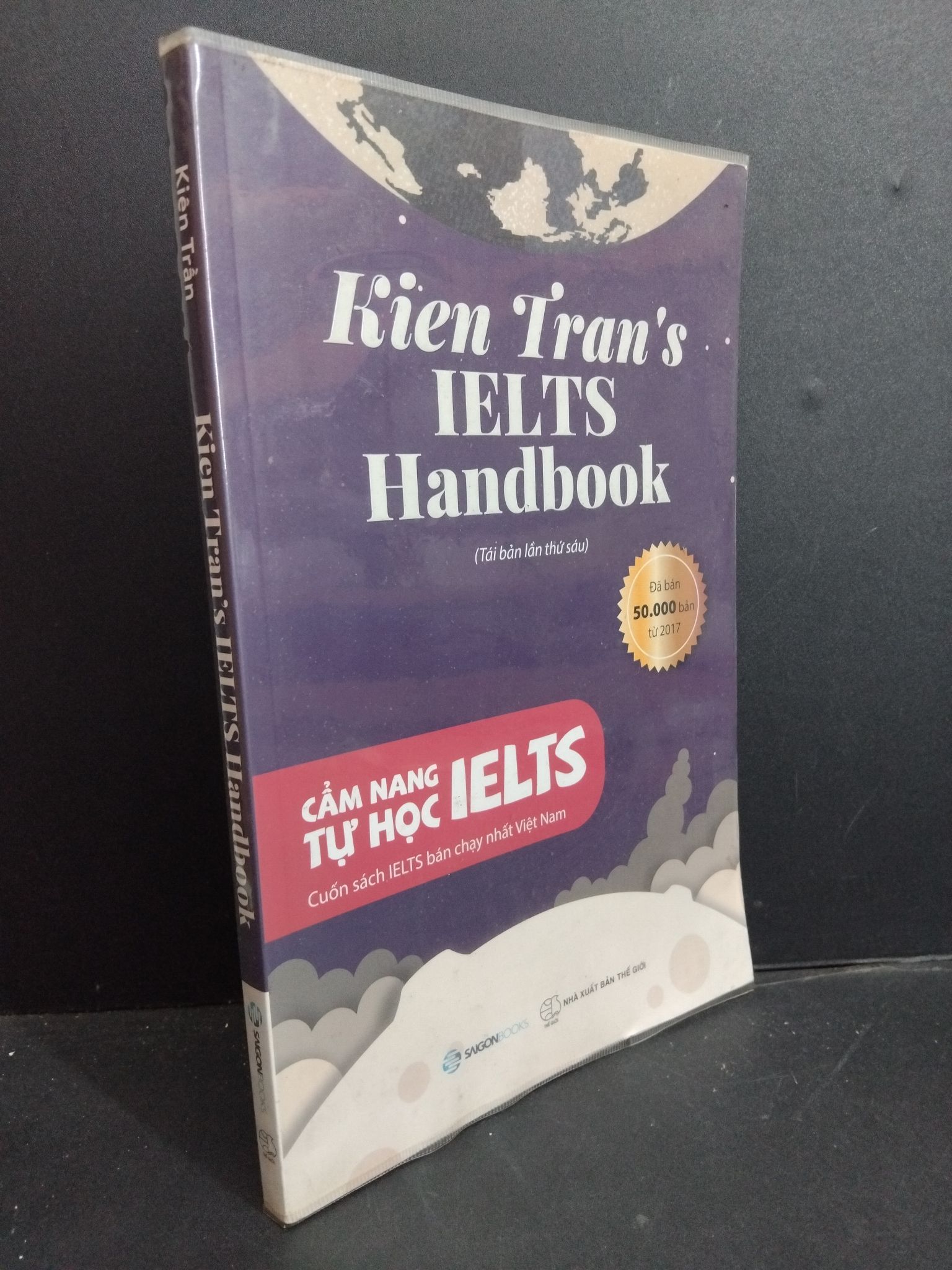 Kien Tran's ielts handbook Cẩm nang tự học ielts mới 95% bẩn nhẹ 2019 1001 Kiên Trần Tiếng Anh (SL có thể đặt: 1 Cuốn) - SÁCH ĐẠI HỌC
