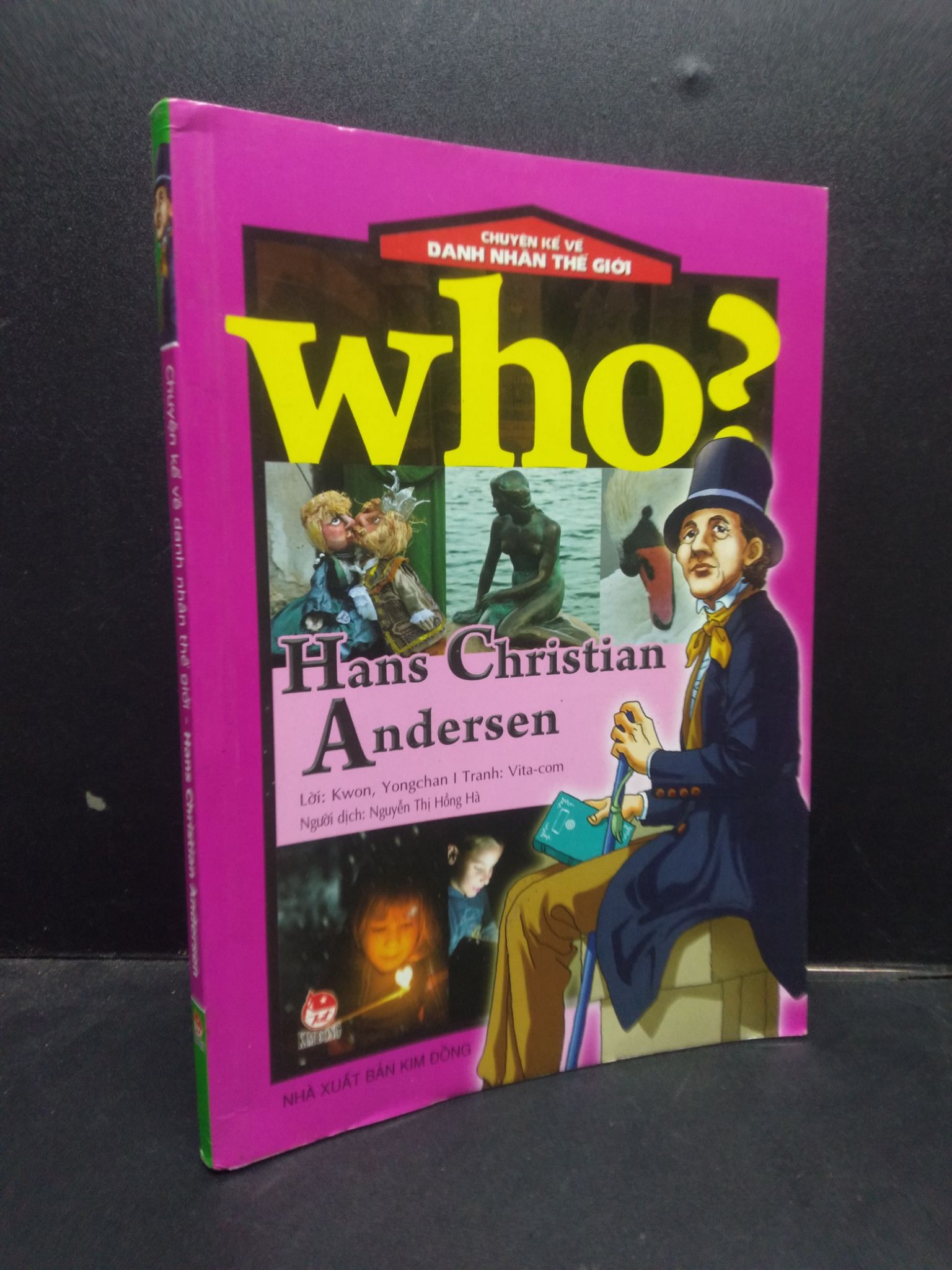 Chuyện kể về danh nhân thế giới - Hans Christian Andersen 2015 mới 80% ố bẩn nhẹ 2404 truyện tranh khoa học Truyện tranh (SL có thể đặt: 1 Cuốn) - SÁCH ĐẠI HỌC