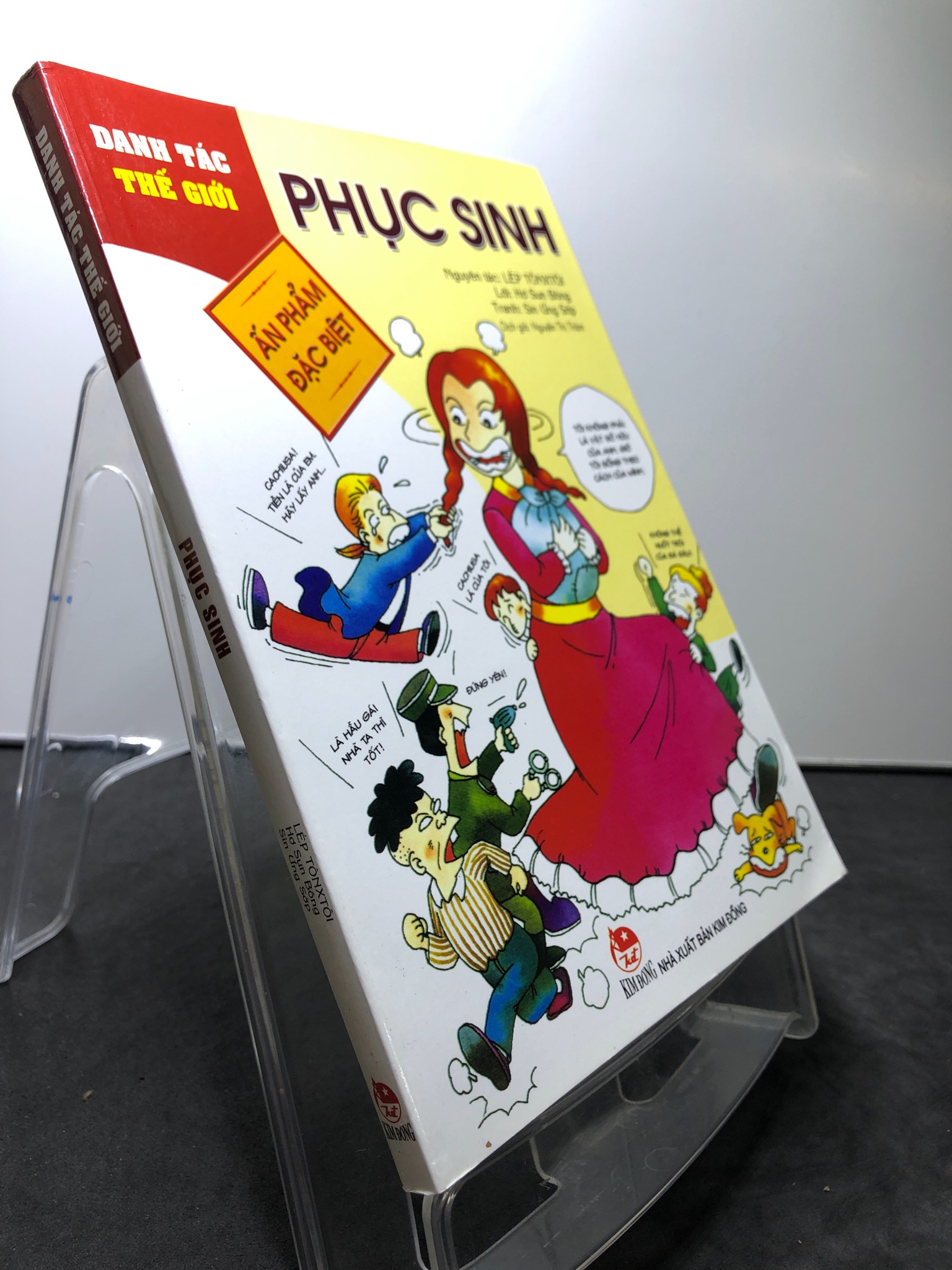 Phục sinh Danh tác thế giới 2019 mới 85% bẩn nhẹ Lép Tônxtoi 0508 Truyện tranh (SL có thể đặt: 1 Cuốn) - SÁCH ĐẠI HỌC
