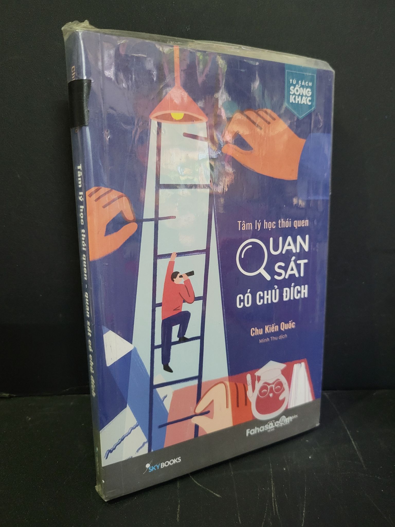 Tâm lý học thói quen quan sát có chủ đích mới 90% bẩn nhẹ 2022 Chu Kiến Quốc 3004 Sách tâm lý (SL có thể đặt: 1 Cuốn) - SÁCH ĐẠI HỌC