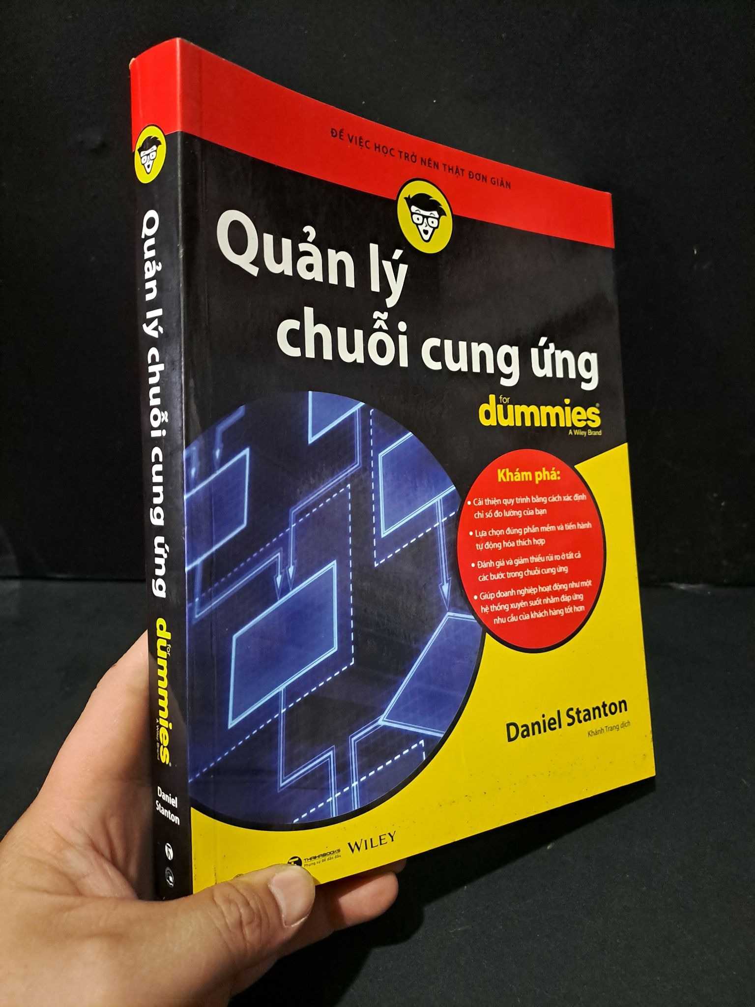 Quản lý chuỗi cung ứng dummies mới 70% bẩn bìa, ố nhẹ, lỗi trang 2019 Daniel Stanton 2104 Sách tư duy, kỹ năng sống (SL có thể đặt: 1 Cuốn) - SÁCH ĐẠI HỌC