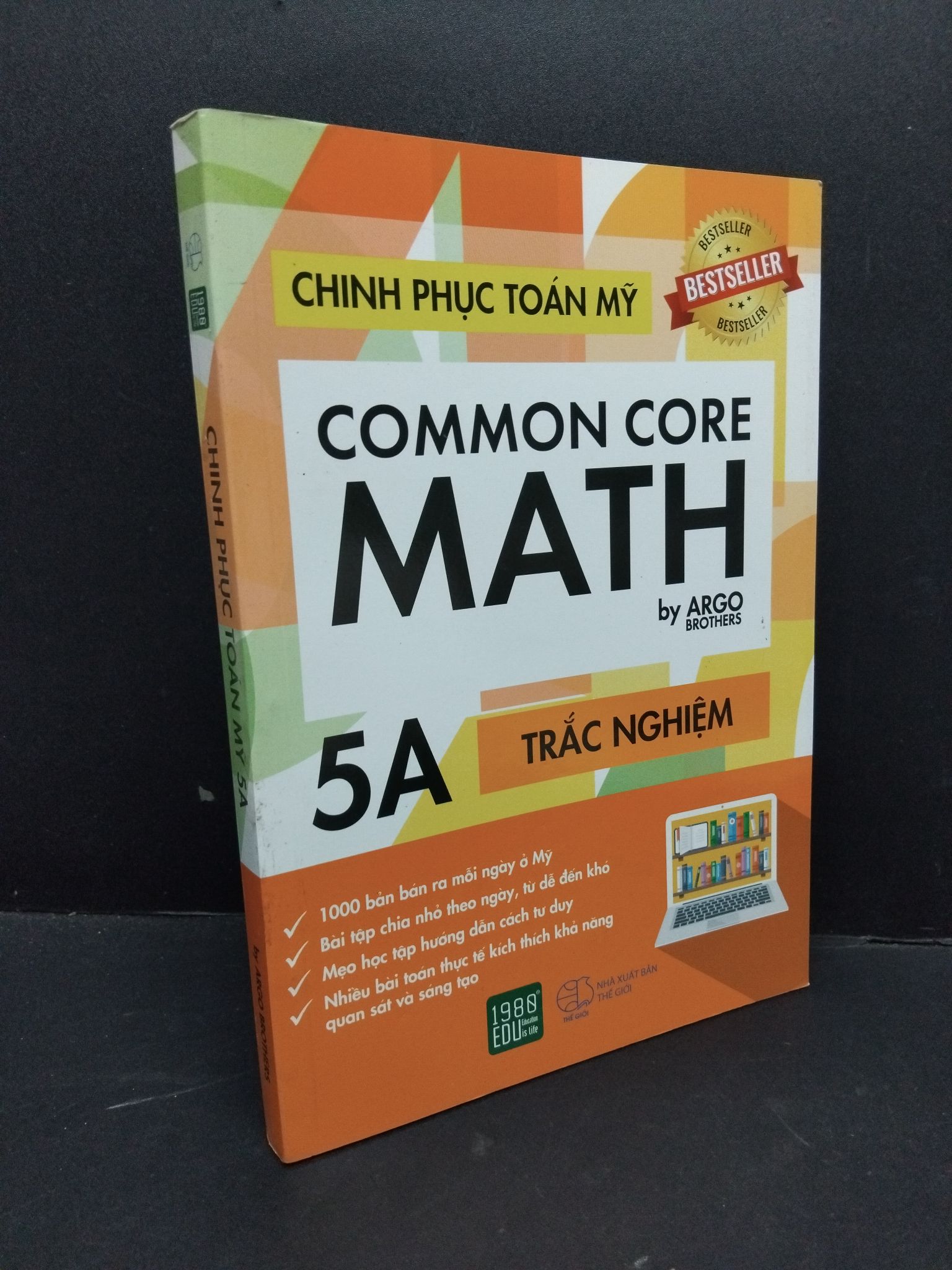 Chinh phục toán Mỹ 5A mới 90% ố nhẹ 2018 1710 Sách chuyên môn (SL có thể đặt: 1 Cuốn) - SÁCH ĐẠI HỌC