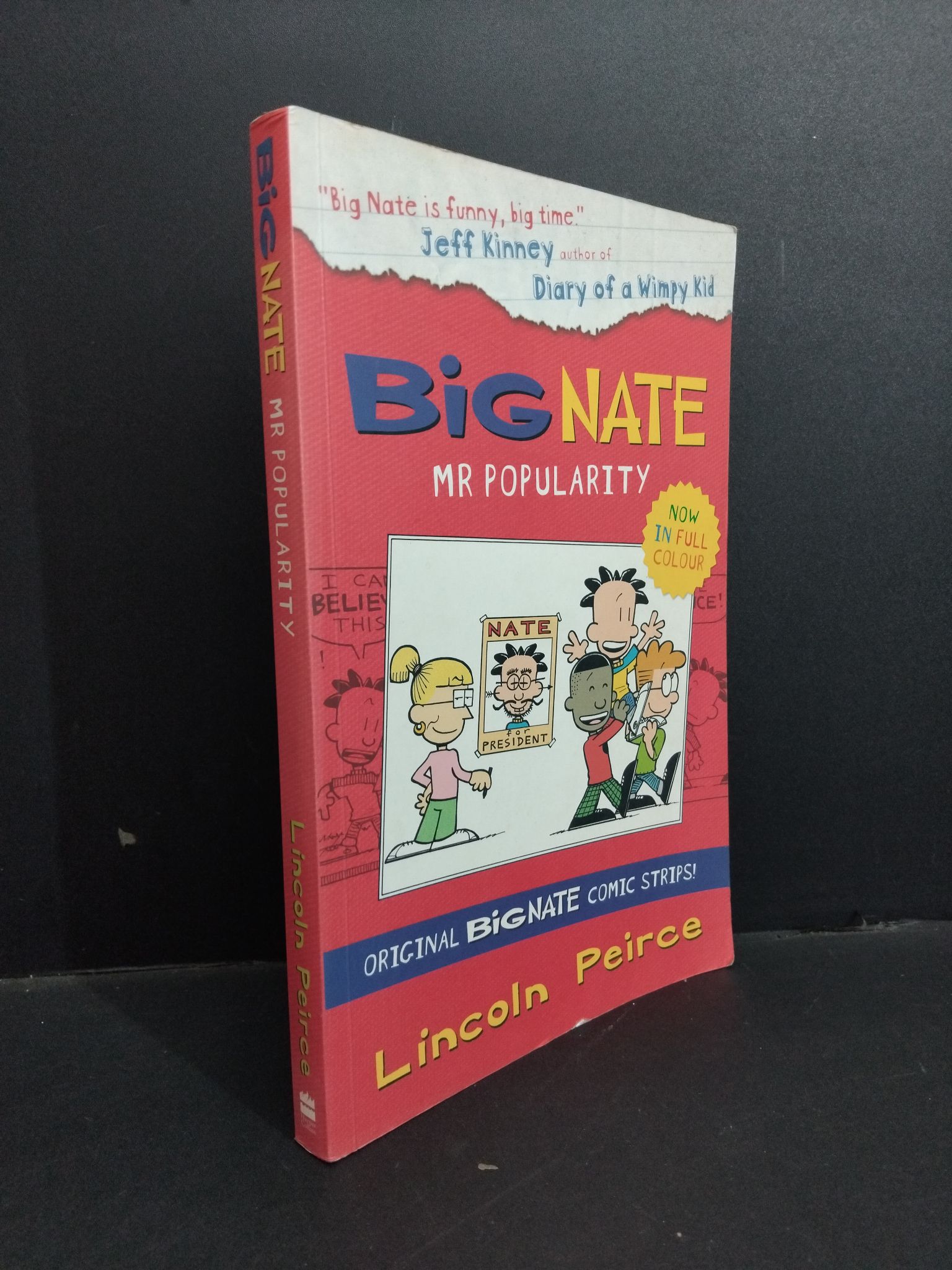 Big nate mr popularity (sách màu) mới 90% bẩn bìa nhẹ 1712 Lincoln Peirce Sách ngoại văn (SL có thể đặt: 1 Cuốn) - SÁCH ĐẠI HỌC
