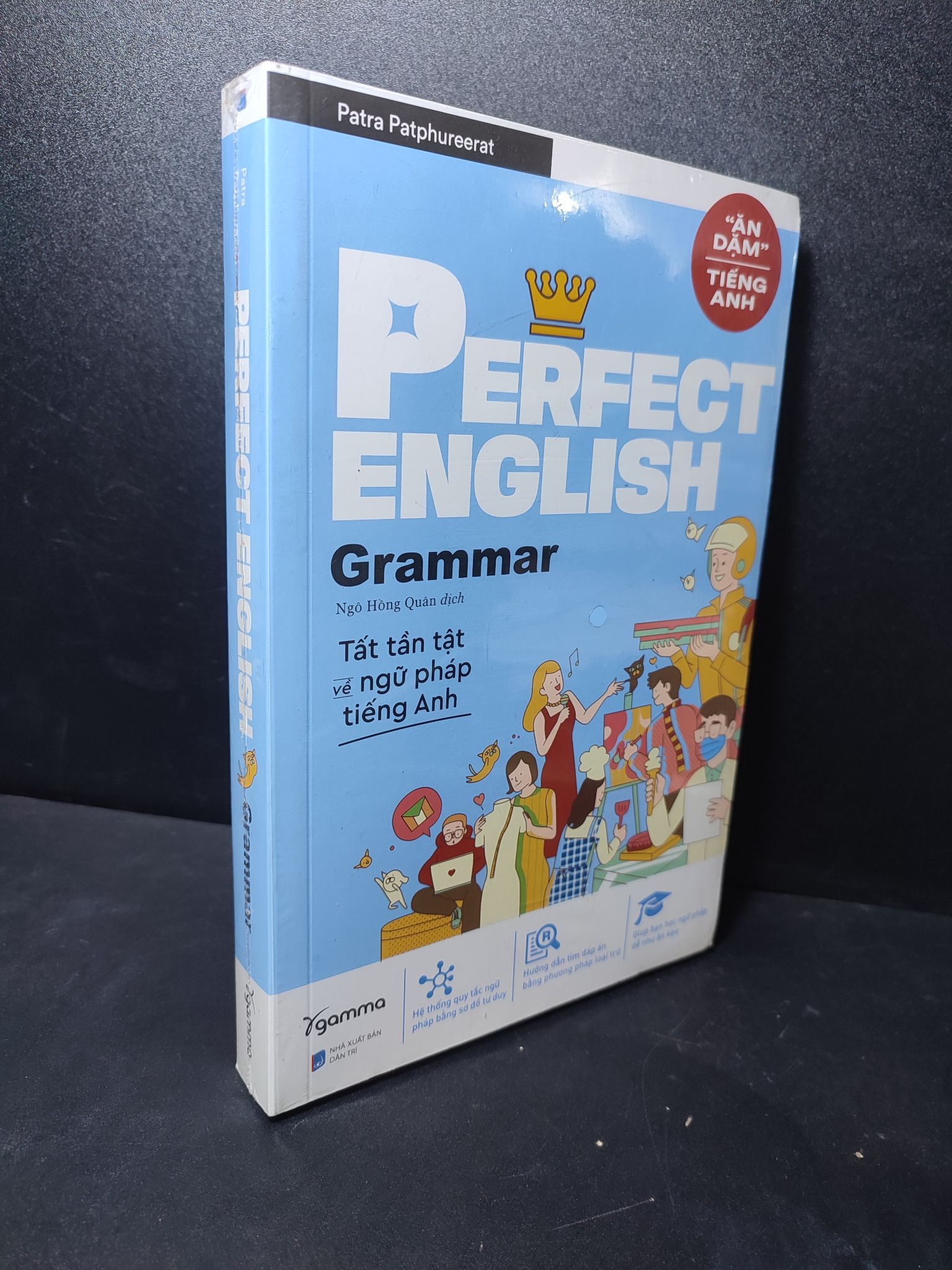 Perfect english Grammar: Tất tần tật về ngữ pháp tiếng anh Patra Patphureerat mới 100% 2301 tiếng anh Tiếng Anh (SL có thể đặt: 1 Cuốn) - SÁCH ĐẠI HỌC