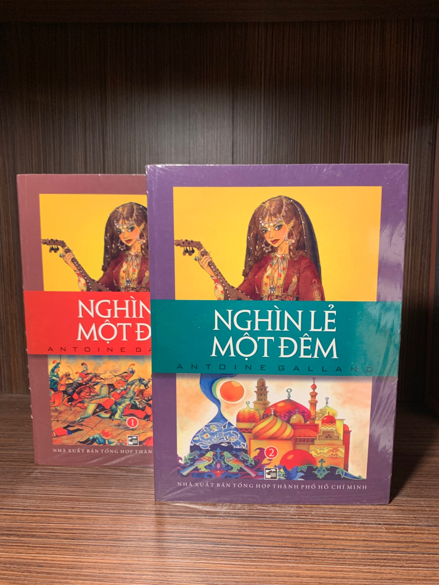 Nghìn Lẻ Một Đêm (bộ 2 tập bìa mềm)- mới nguyên seal- 07.07- Tác Phẩm Kinh Điển (SL có thể đặt: 10 Bộ) - SÁCH ĐẠI HỌC