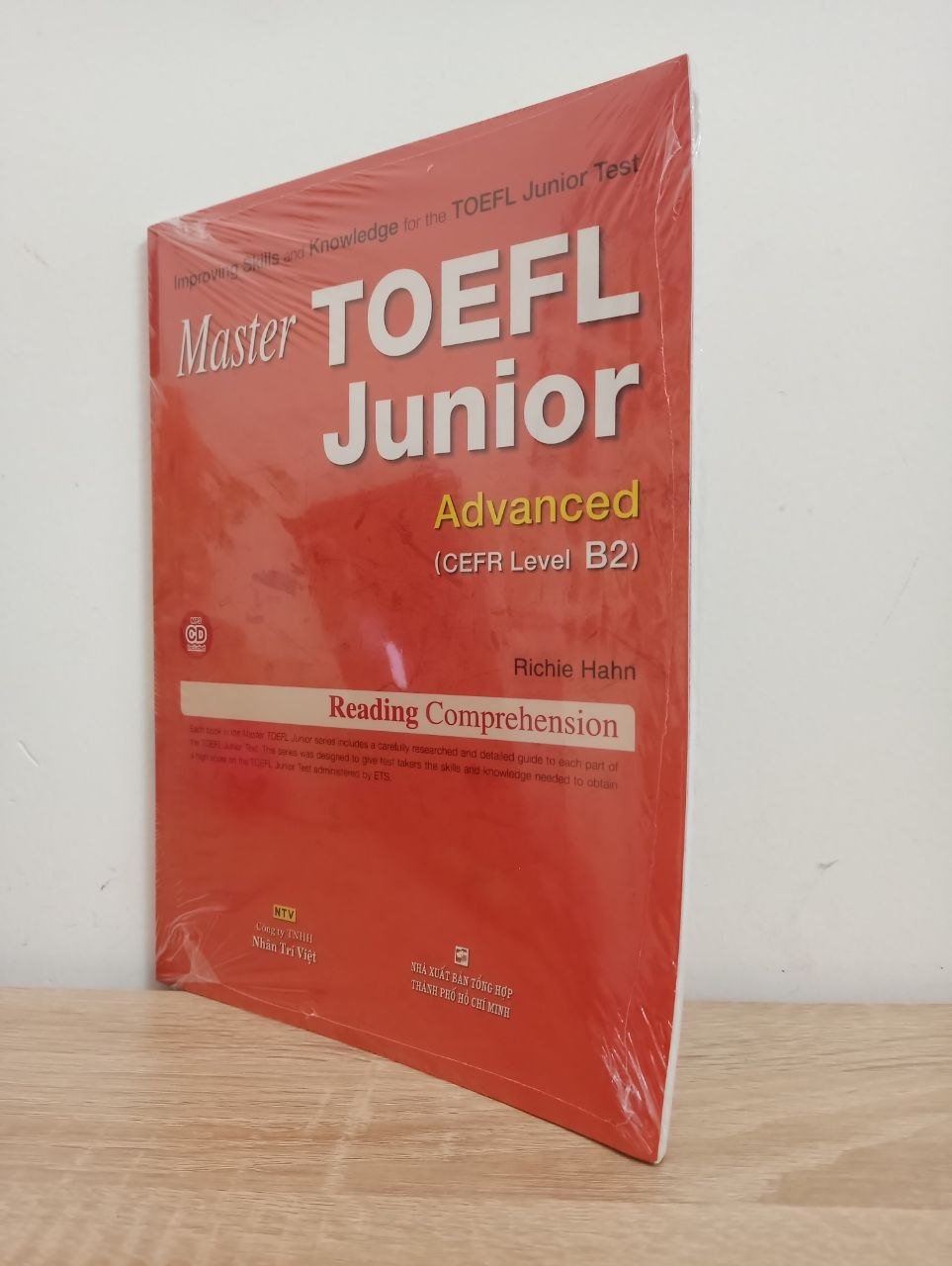 Master TOEFL Junior - Advanced Level B2 (Kèm CD) - Richie Hahn New 100% 0707 (SL có thể đặt: 1 cuốn) - SÁCH ĐẠI HỌC