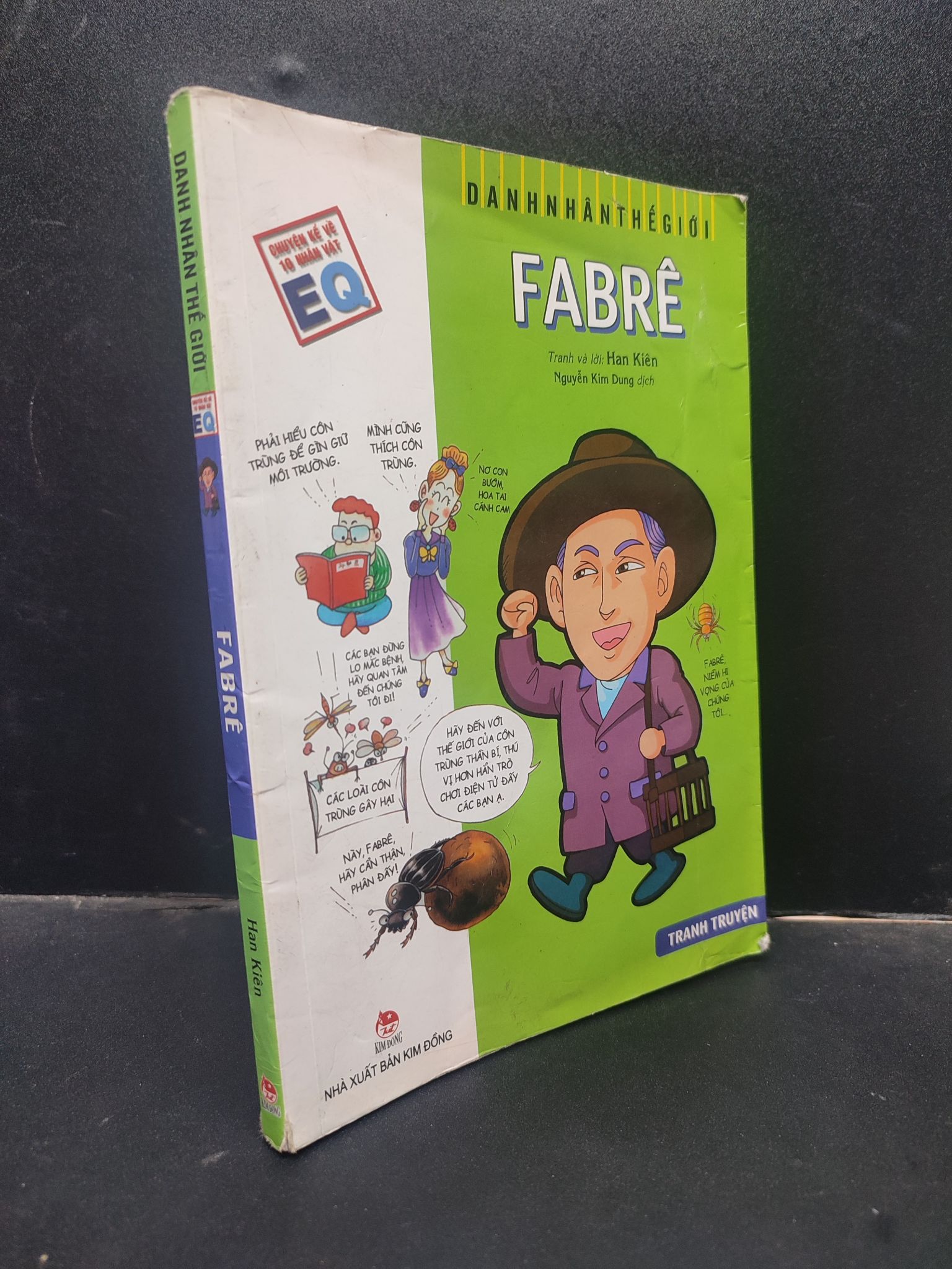 Fabrê danh nhân thới giới - Han Kiến 2019 (truyện màu) mới 80% bẩn nhẹ 0305 truyện tranh Truyện tranh (SL có thể đặt: 1 Cuốn) - SÁCH ĐẠI HỌC