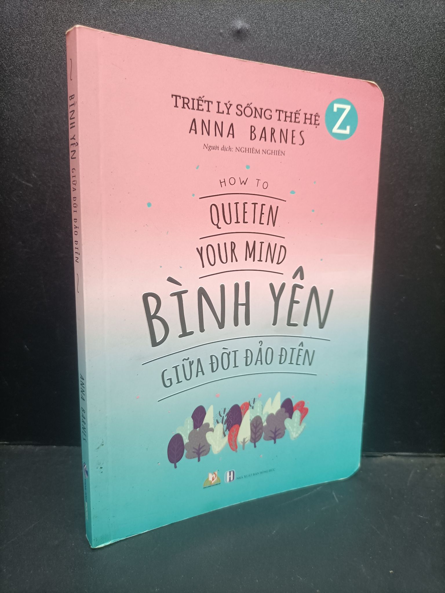 Bình yên giữa đời đảo điên mới 80% bẩn bìa, ố nhẹ 2020 2105 Anna Barnes Sách tư duy, kỹ năng sống (SL có thể đặt: 1 cuốn) - SÁCH ĐẠI HỌC