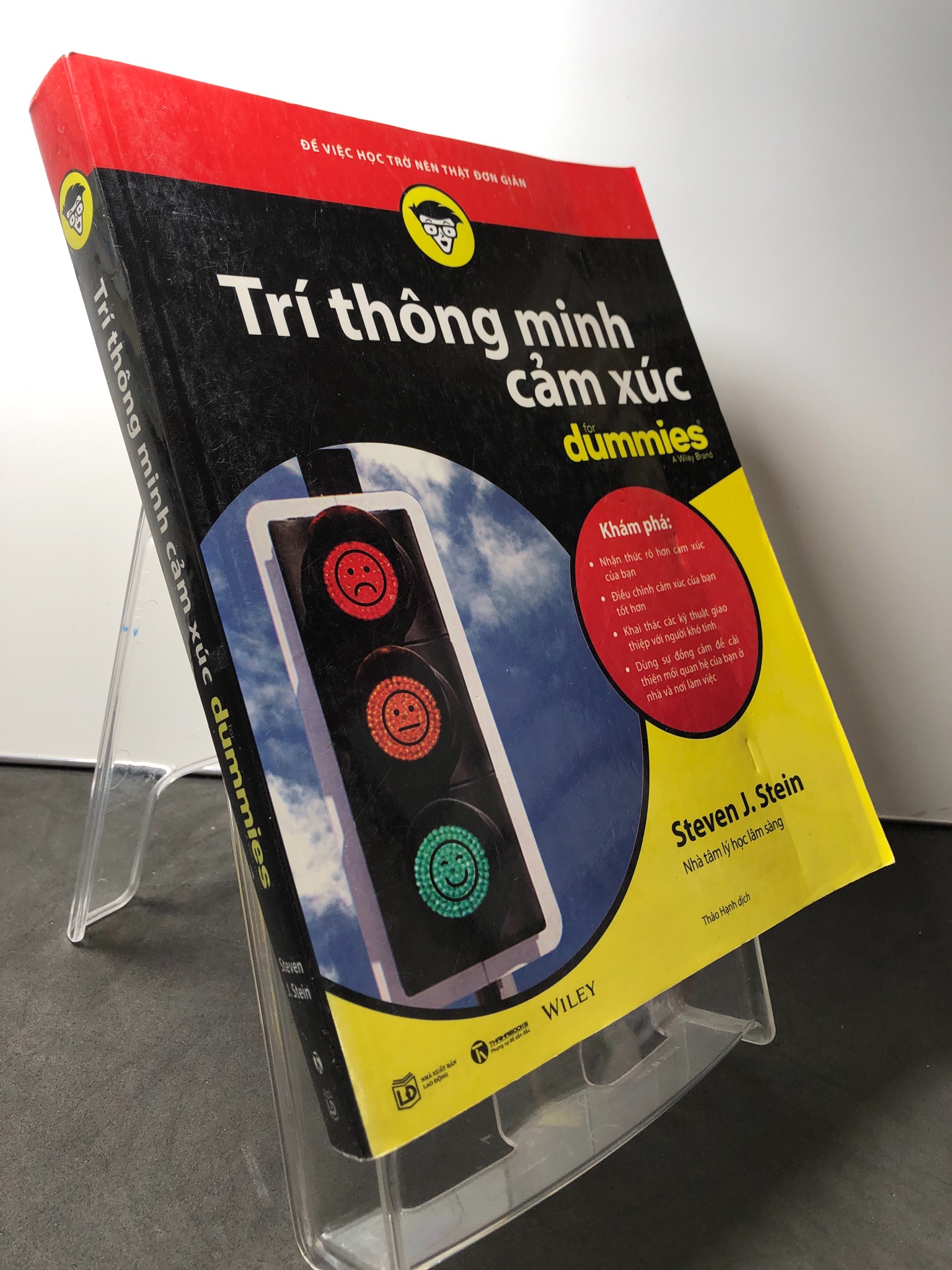 Trí thông minh cảm xúc for dummies 2018 mới 85% bẩn nhẹ Steven J.Stein 2208 Sách ngoại văn (SL có thể đặt: 1 Cuốn) - SÁCH ĐẠI HỌC