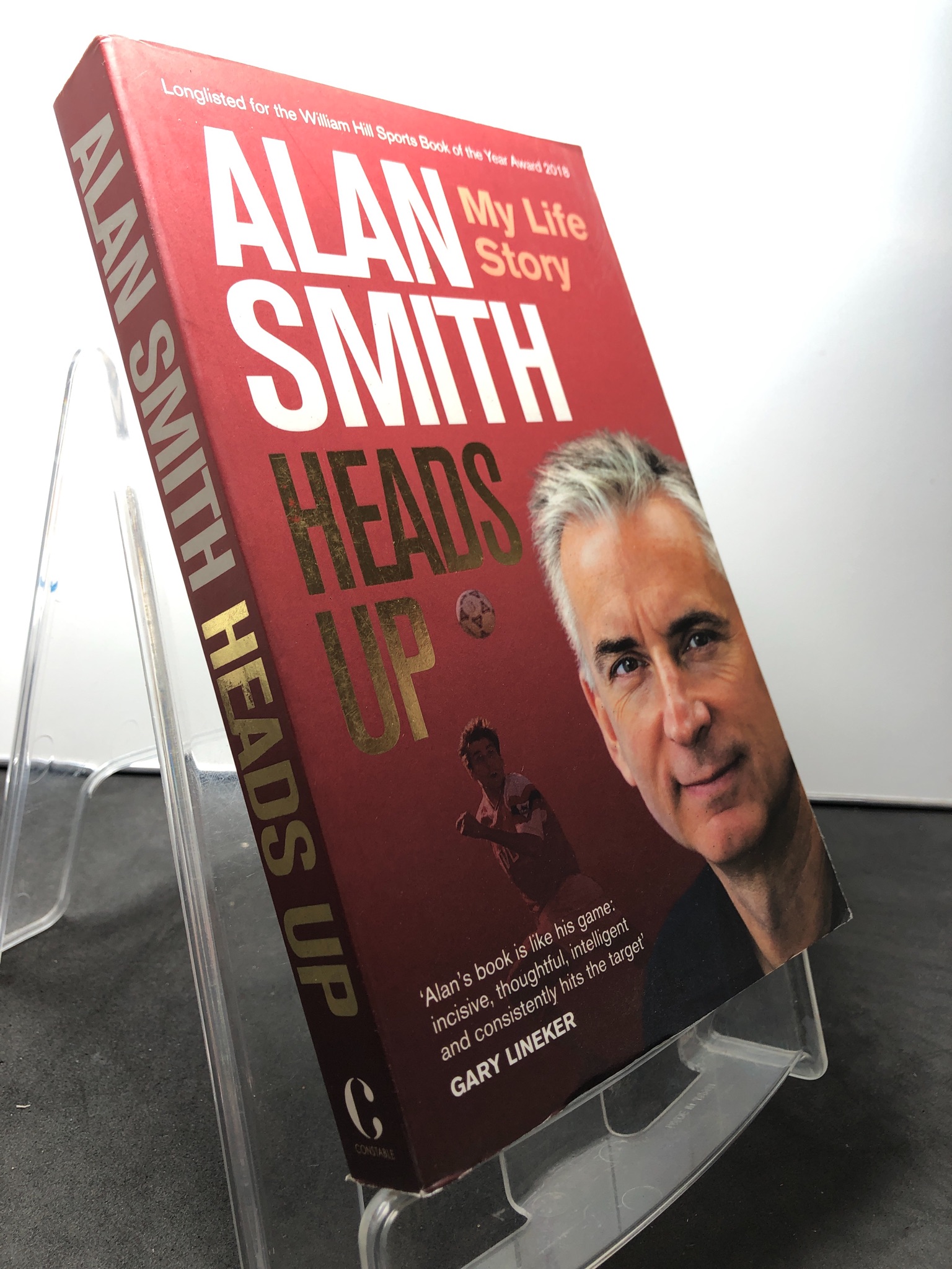Heads up Alan Smith my life story mới 85% bẩn nhẹ 1508 Sách ngoại văn (SL có thể đặt: 1 Cuốn) - SÁCH ĐẠI HỌC