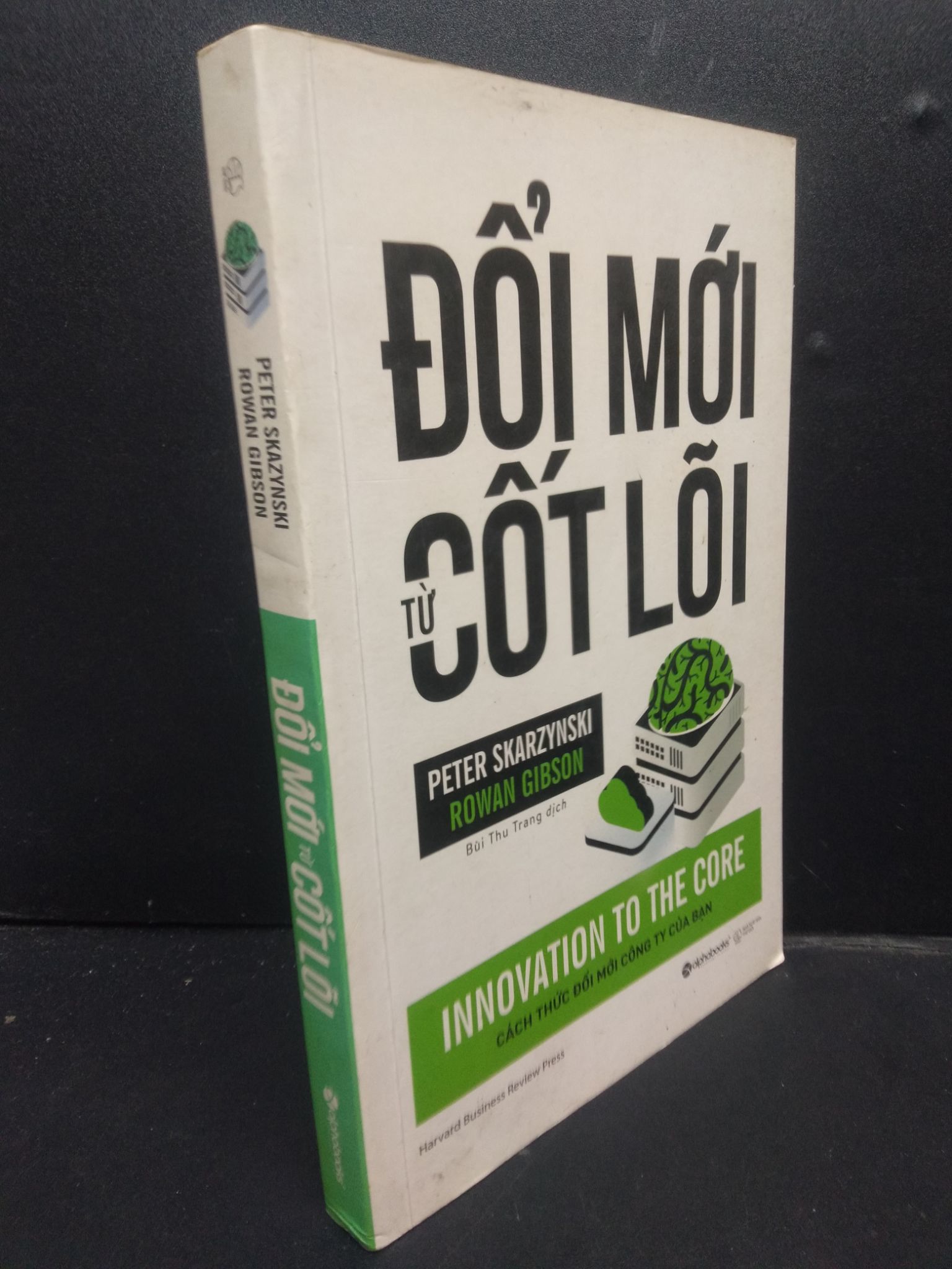 Đổi Mới Từ Cốt Lõi mới 80% ố nhẹ 2018 2405 Peter Skazynski Rowan Gibson Sách tư duy, kỹ năng sống (SL có thể đặt: 1 Cuốn) - SÁCH ĐẠI HỌC