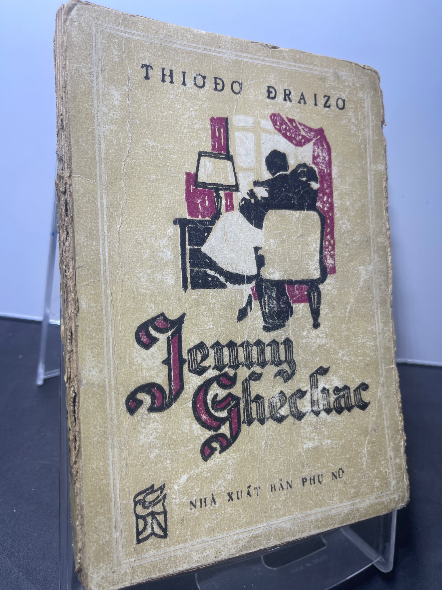 Jenny Ghechac tập 1 1985 mới 50% ố vàng rách bìa Thiơđơ Đraizơ 2207 (SL có thể đặt: 1 Cuốn) - SÁCH ĐẠI HỌC