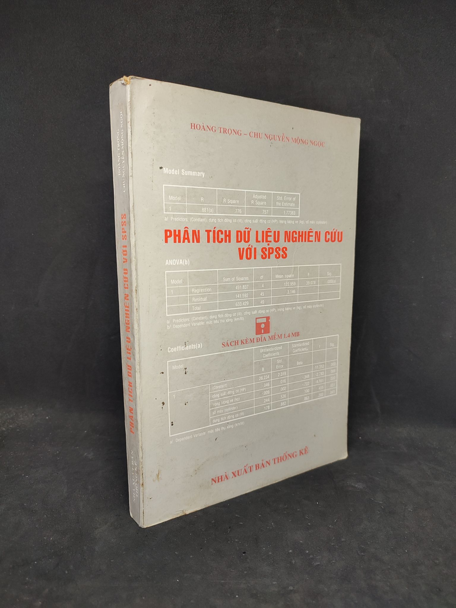 Phân tích dữ liệu nghiên cứu với SPSS ( có chữ ) mới 80% 1804 Sách chuyên môn (SL có thể đặt: 1 Cuốn) - SÁCH ĐẠI HỌC