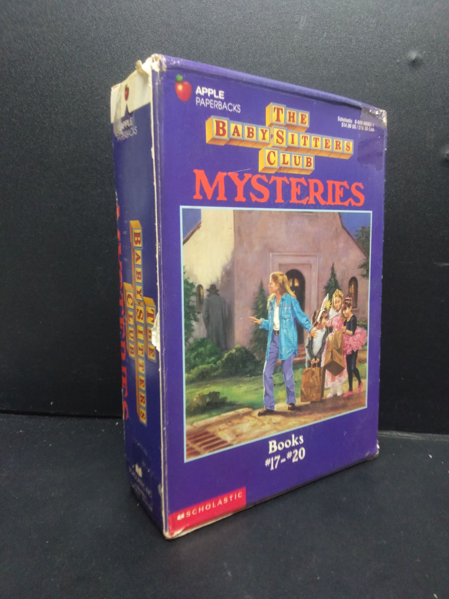 Bộ 4 cuốn (#17 - #20) The baby - Sitters club Kristy and the Missing Fortune mới 60% ố nặng 2405 Ann M. Martin Sách ngoại văn (SL có thể đặt: 1 Bộ) - SÁCH ĐẠI HỌC
