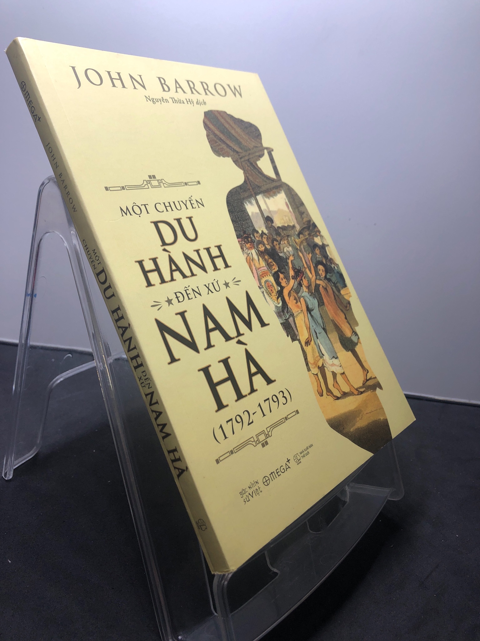 Một chuyến du hành đến xứ Nam Hà 2018 mới 85% bẩn nhẹ bụng sách John Barrow 1507 Sách chính trị, pháp lý (SL có thể đặt: 1 Cuốn) - SÁCH ĐẠI HỌC