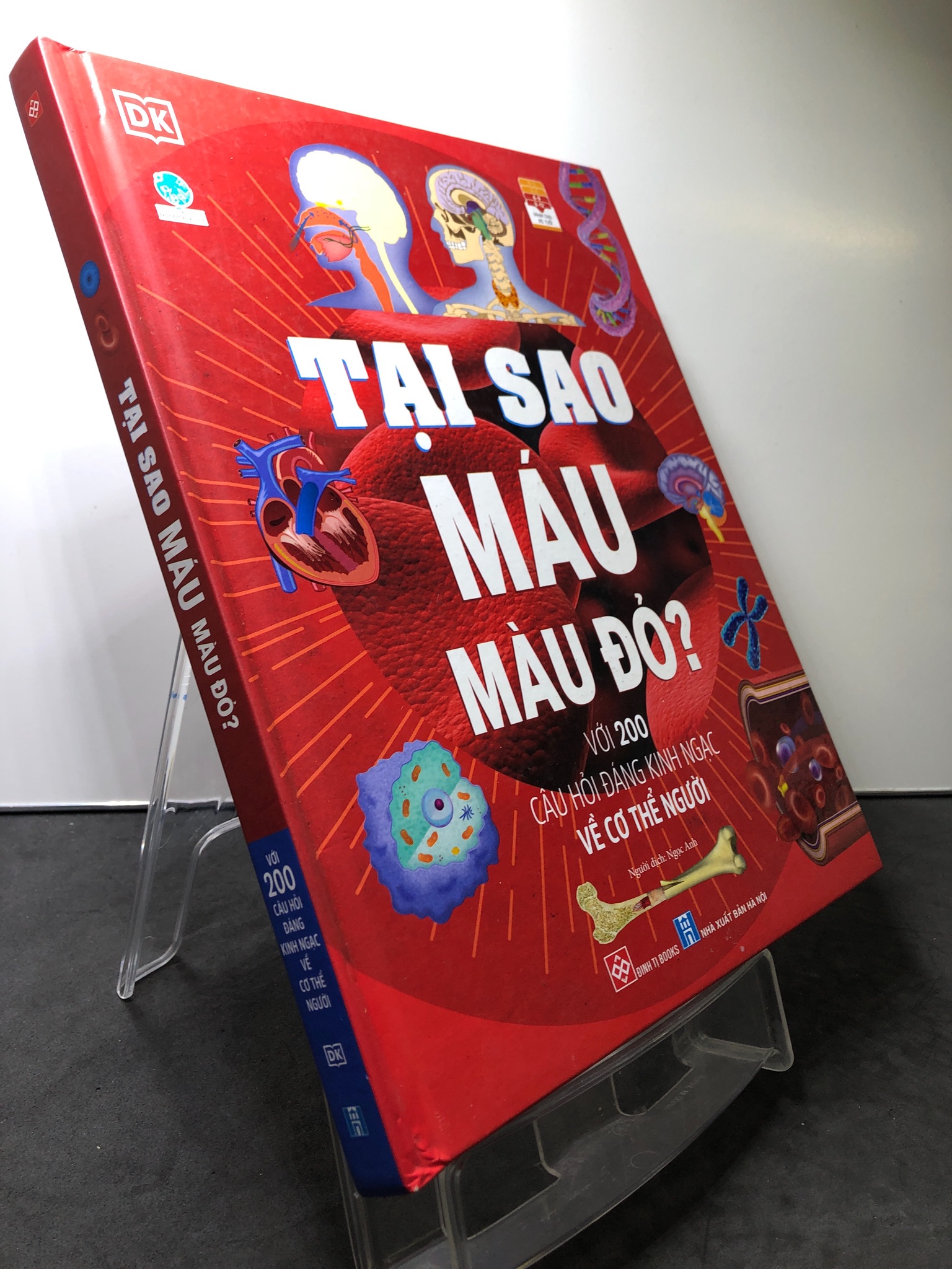 Tại sao máu lại đỏ? 2022 mới 90% BÌA CỨNG DK 0508 Kiến thức bách khoa (SL có thể đặt: 1 Cuốn) - SÁCH ĐẠI HỌC
