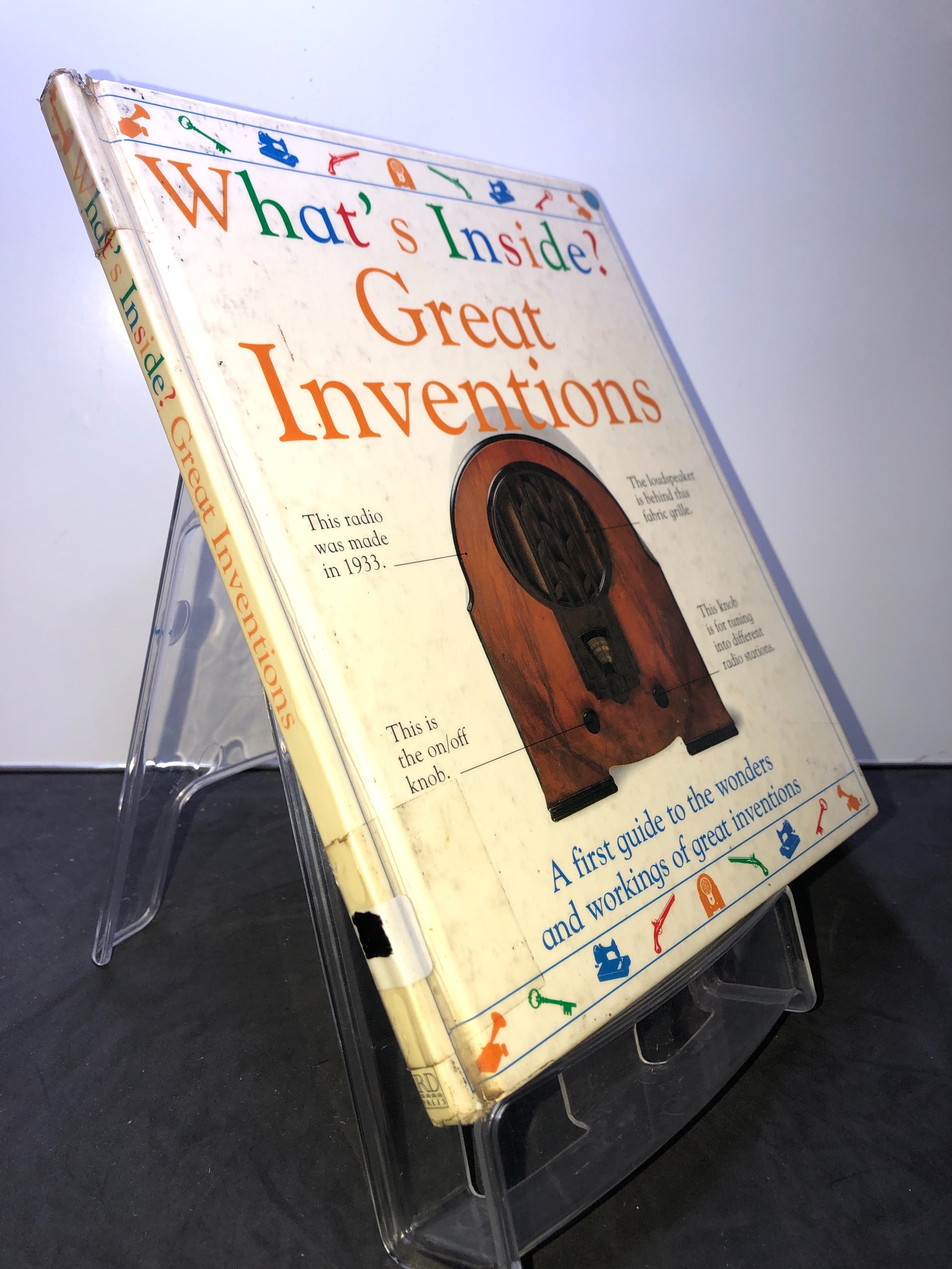What's Inside? Great Inventions BÌA CỨNG mới 80% bẩn nhẹ RD Press 2707 Sách ngoại văn (SL có thể đặt: 1 Cuốn) - SÁCH ĐẠI HỌC