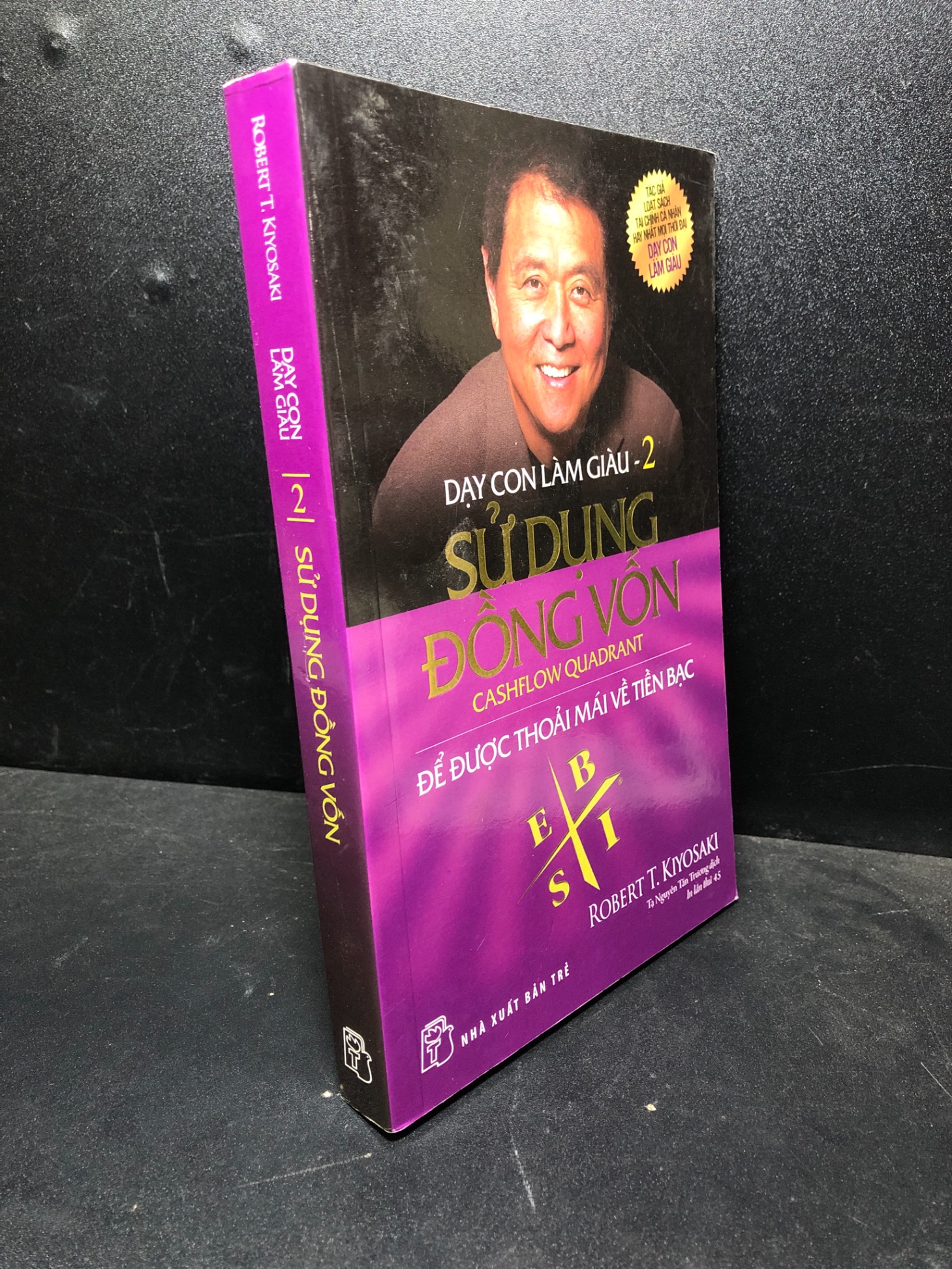 Dạy con làm giàu tập 2 sử dụng đồng vốn 2020 Robert T Kiyosaki mới 85% bẩn nhẹ (kinh tế) 0101 Nhân vật, bài học kinh doanh (SL có thể đặt: 1 Cuốn) - SÁCH ĐẠI HỌC