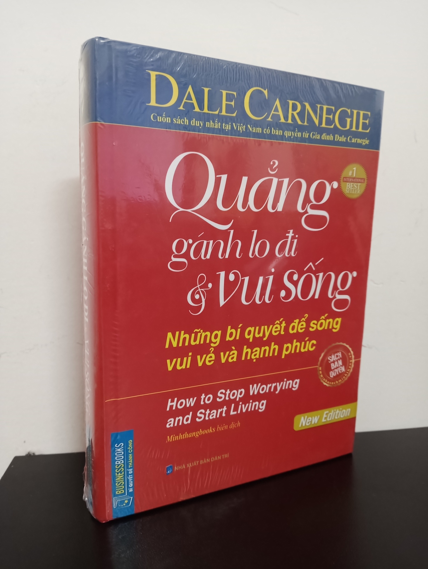 Quẳng Gánh Lo Đi Và Vui Sống - Những Bí Quyết Để Sống Vui Vẻ Và Hạnh Phúc (Tái Bản 2020) (Bìa Cứng) - Dale Carnegie New 100% 2501 Sách tư duy, kỹ năng sống (SL có thể đặt: 1 cuốn) - SÁCH ĐẠI HỌC