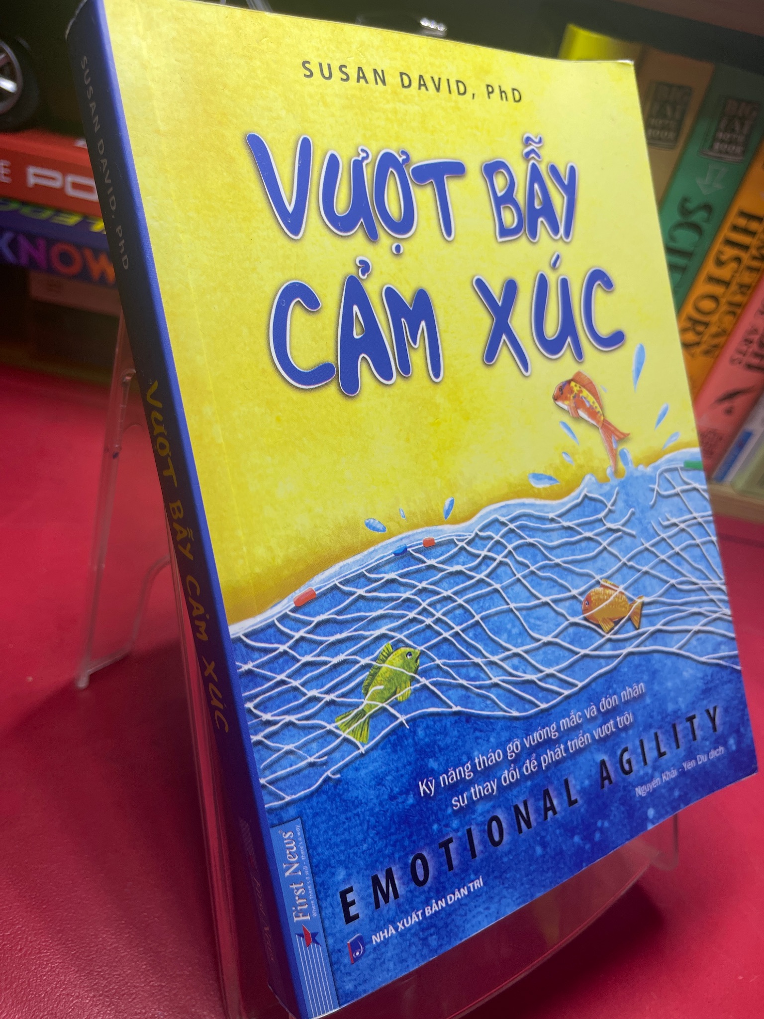 Vượt bẫy cảm xúc 2022 mới 90% Susan David 2205 Sách tư duy, kỹ năng sống (SL có thể đặt: 1 Cuốn) - SÁCH ĐẠI HỌC