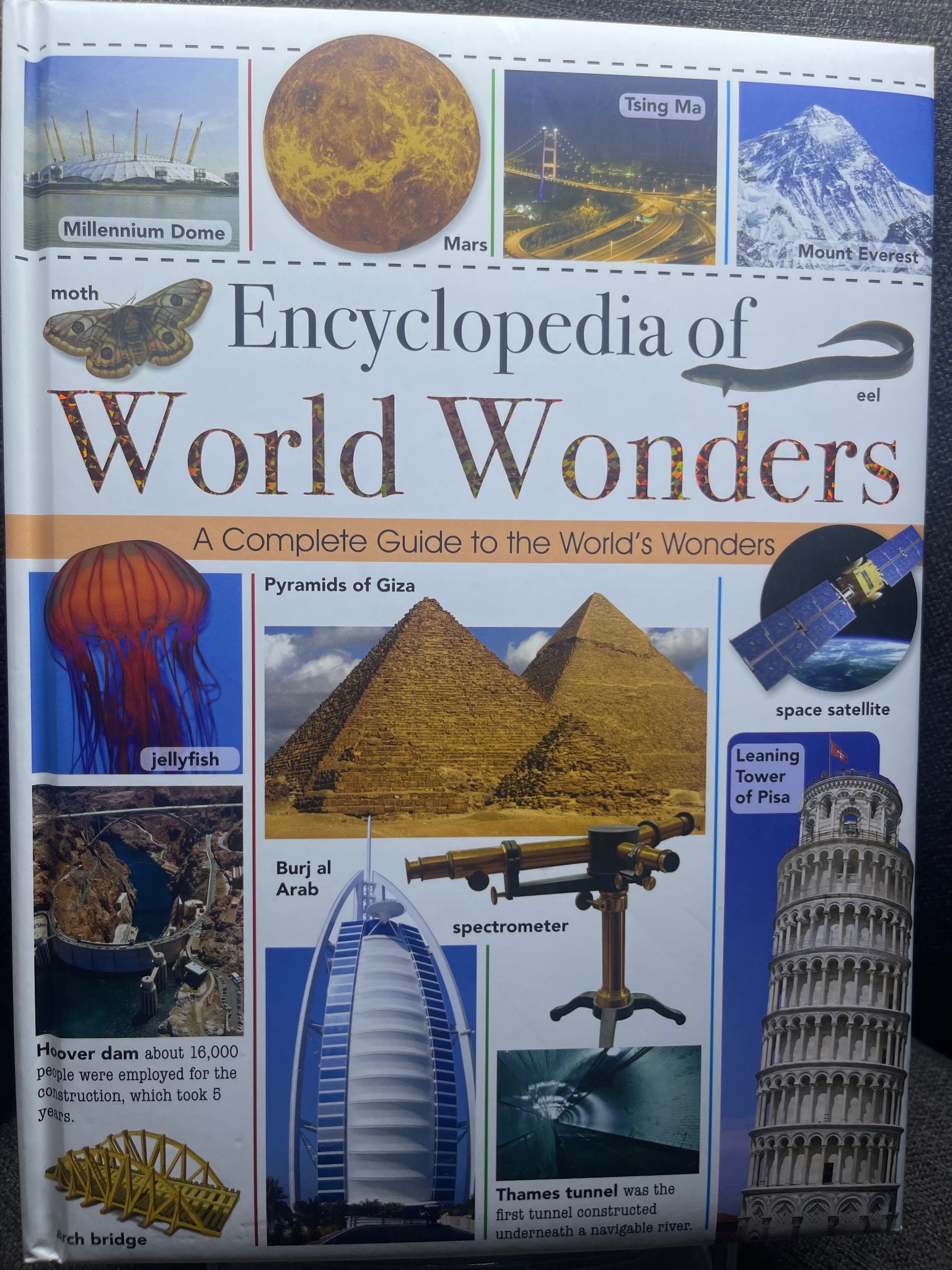Encyclopedia of world wonders mới 90% sách tranh màu ngoại văn và thiếu nhi khoa học đời sống 1605 Sách ngoại văn (SL có thể đặt: 1 Cuốn) - SÁCH ĐẠI HỌC