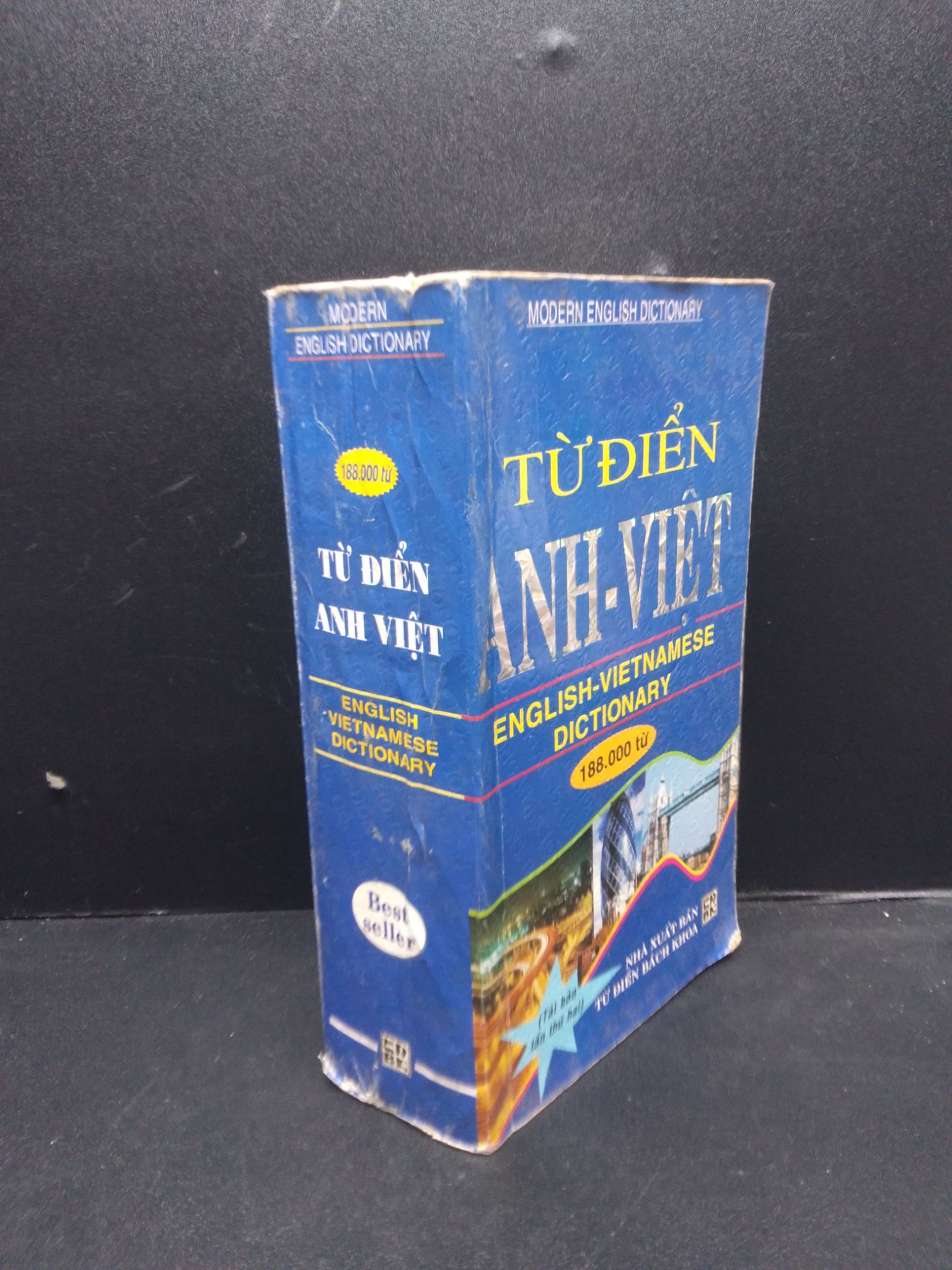 Từ điển Anh Việt 188.000 từ năm 2011 mới 80% bẩn ố nhẹ 2902 Từ điển tiếng Anh (SL có thể đặt: 1 Cuốn) - SÁCH ĐẠI HỌC
