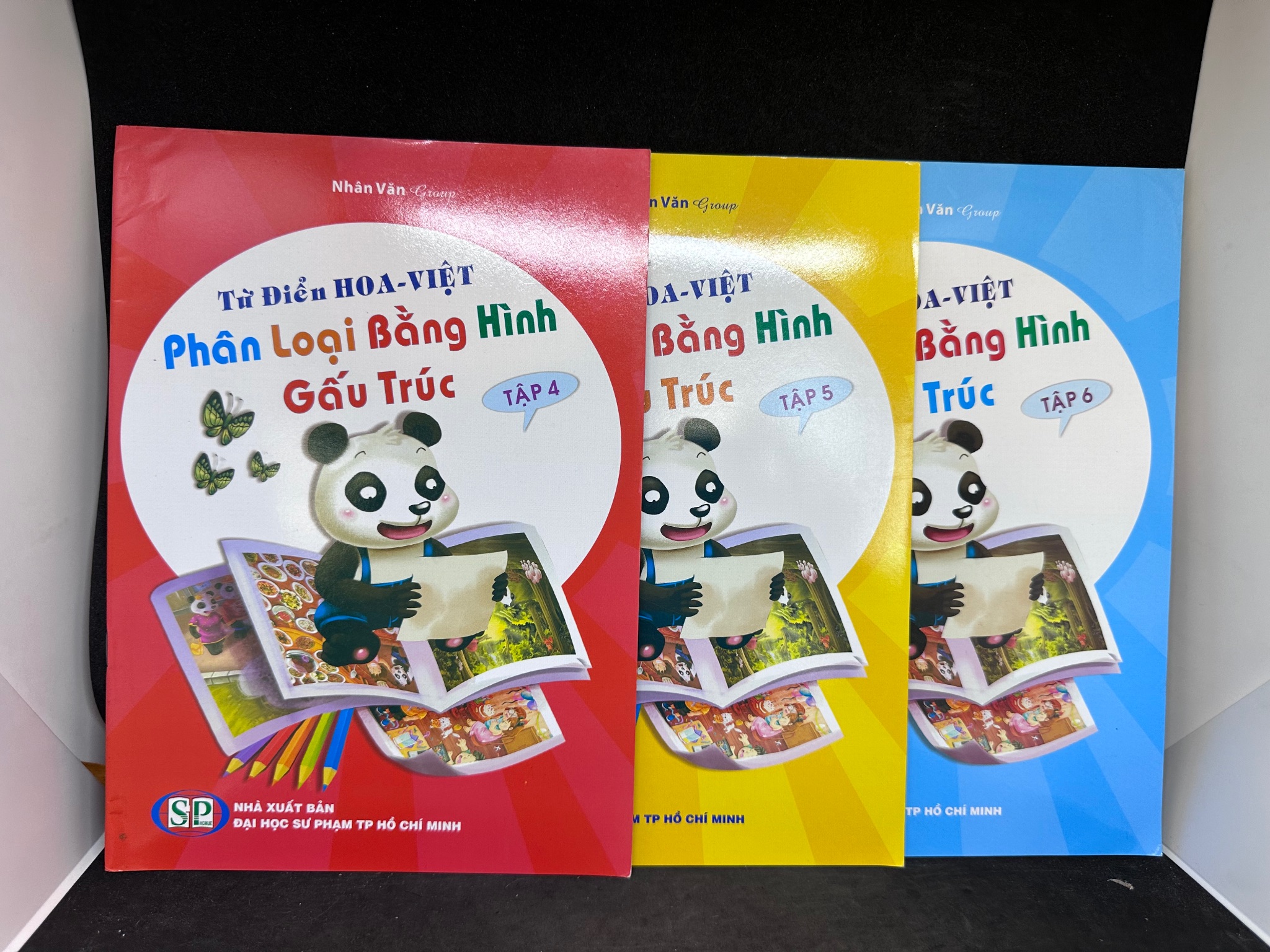 Combo 3 Cuốn Từ Điển Hoa Việt Phân Loại Bằng Hình Gấu Trúc, Tập 4 5 6, Mới 90%, 2013 2407 Từ điển tiếng Trung (SL có thể đặt: 2 Cuốn) - SÁCH ĐẠI HỌC