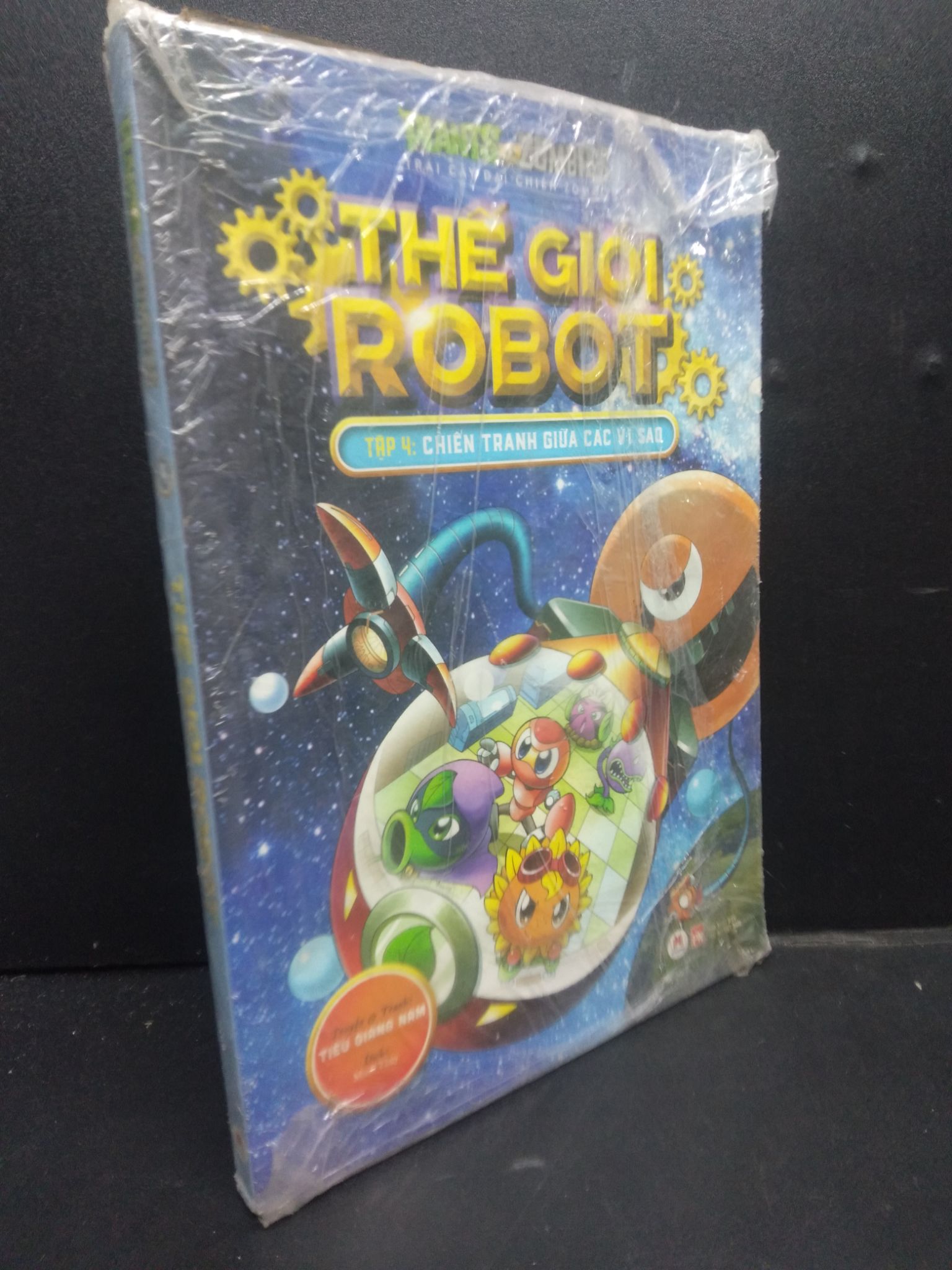 Thế Giới Robot - Tập 4: Chiến tranh giữa các vì sao, mới 90% (bẩn nhẹ), còn seal 2705 Tiếu Giang Nam Truyện tranh (SL có thể đặt: 1 Cuốn) - SÁCH ĐẠI HỌC