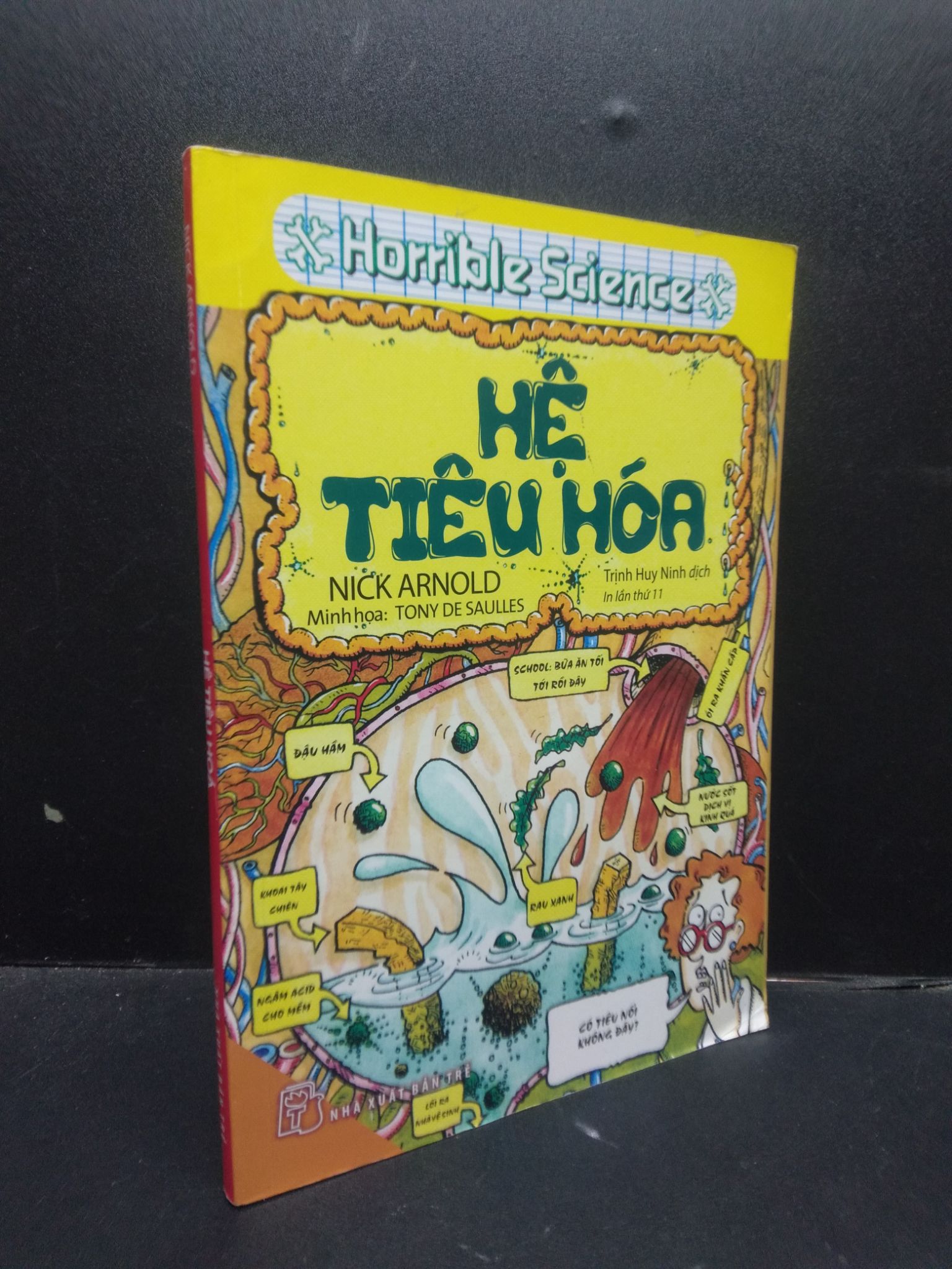 Hệ tiêu hóa Nick Arnold 2021 mới 80% bẩn nhẹ 1604 khoa học Kiến thức bách khoa (SL có thể đặt: 1 Cuốn) - SÁCH ĐẠI HỌC
