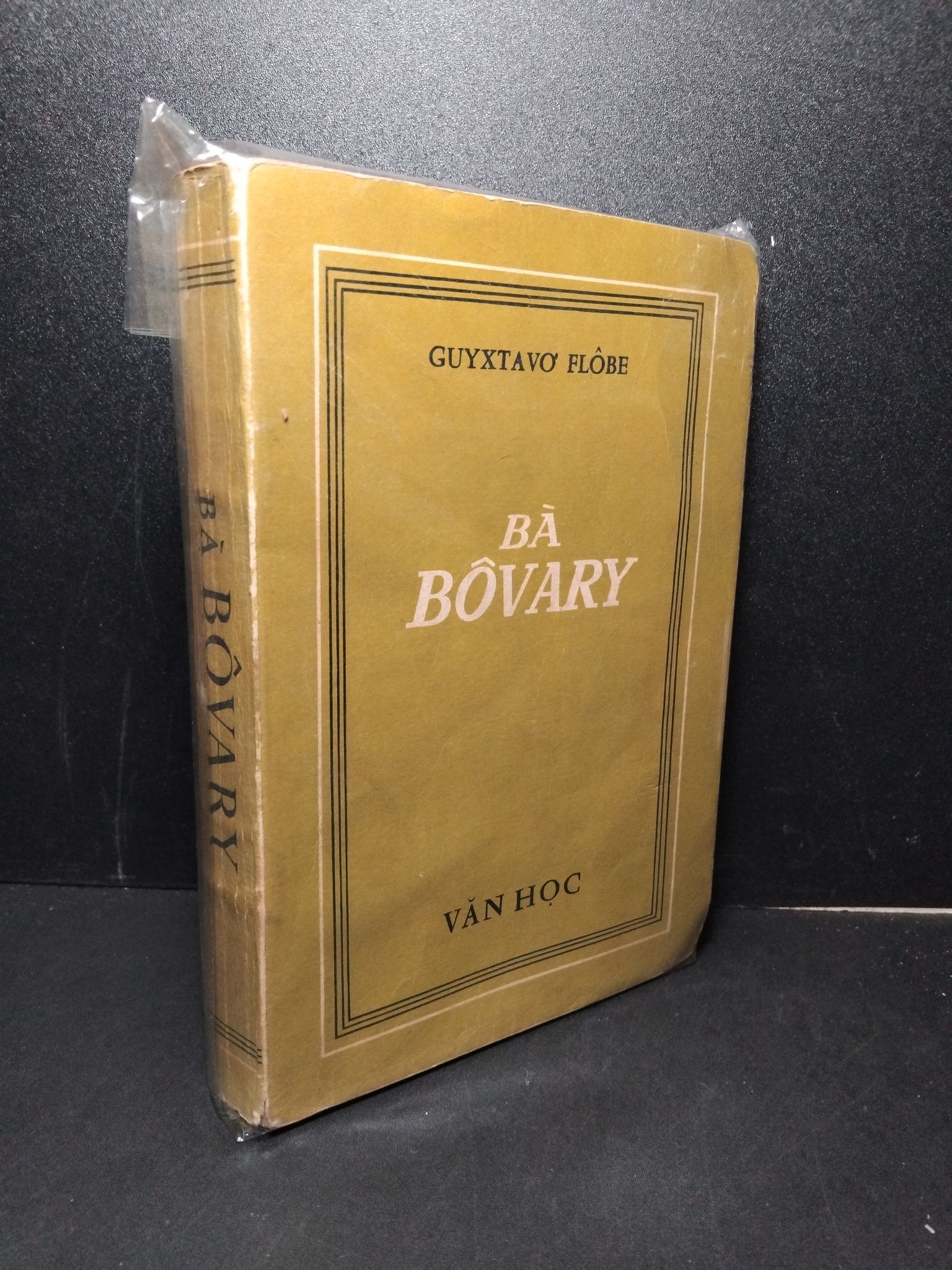 Bà Bovary mới 70% bẩn bìa, ố vàng, tróc gáy Guyxtavo Flobe 2603 (SL có thể đặt: 1 Cuốn) - SÁCH ĐẠI HỌC