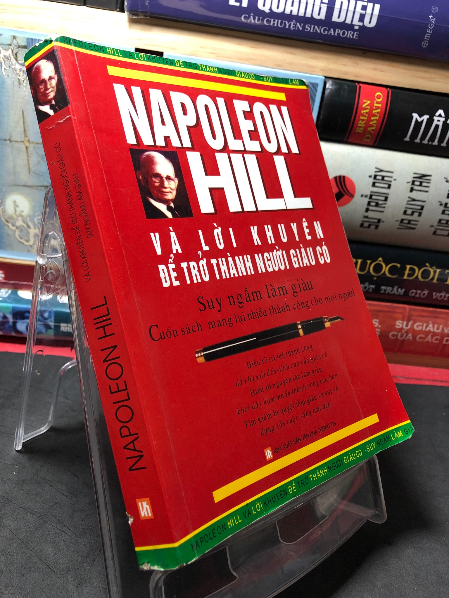 Napoleon Hill Và lời khuyên để trở thành người giàu có 2005 mới 80% ố 2709 Sách tư duy, kỹ năng sống (SL có thể đặt: 1 Cuốn) - SÁCH ĐẠI HỌC
