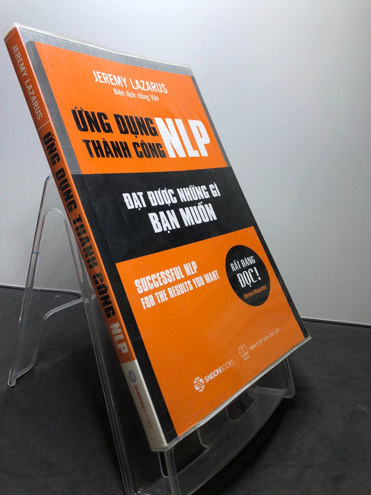 Ứng dụng thành công NLP 2017 mới 90% bẩn nhẹ Jeremy Lazarus 2307 Sách tư duy, kỹ năng sống (SL có thể đặt: 1 Cuốn) - SÁCH ĐẠI HỌC