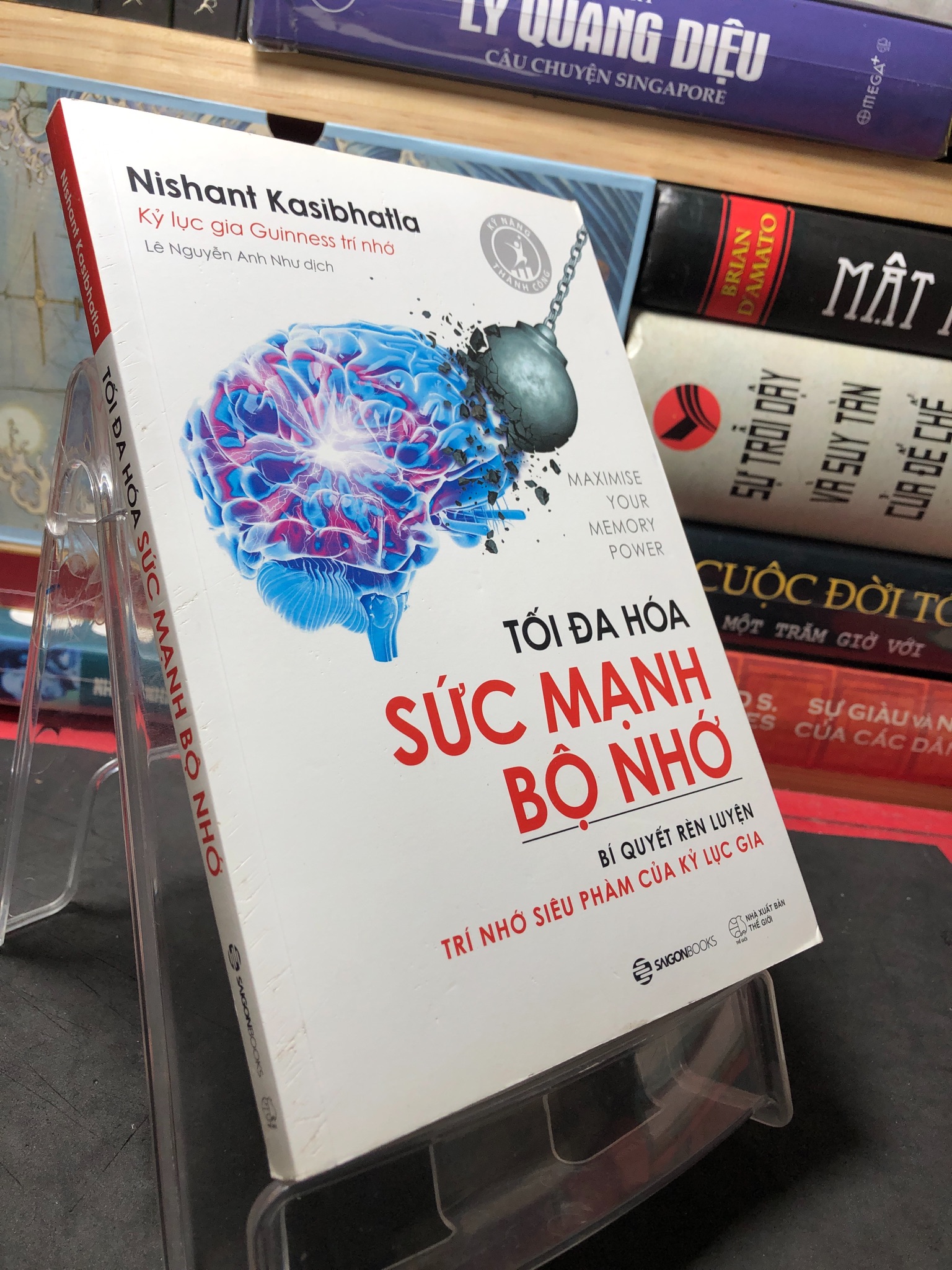 Tối đa hoá sức mạnh bộ nhớ 2020 mới 90% Nishan Kasibhatla 2709 Sách tư duy, kỹ năng sống (SL có thể đặt: 1 Cuốn) - SÁCH ĐẠI HỌC
