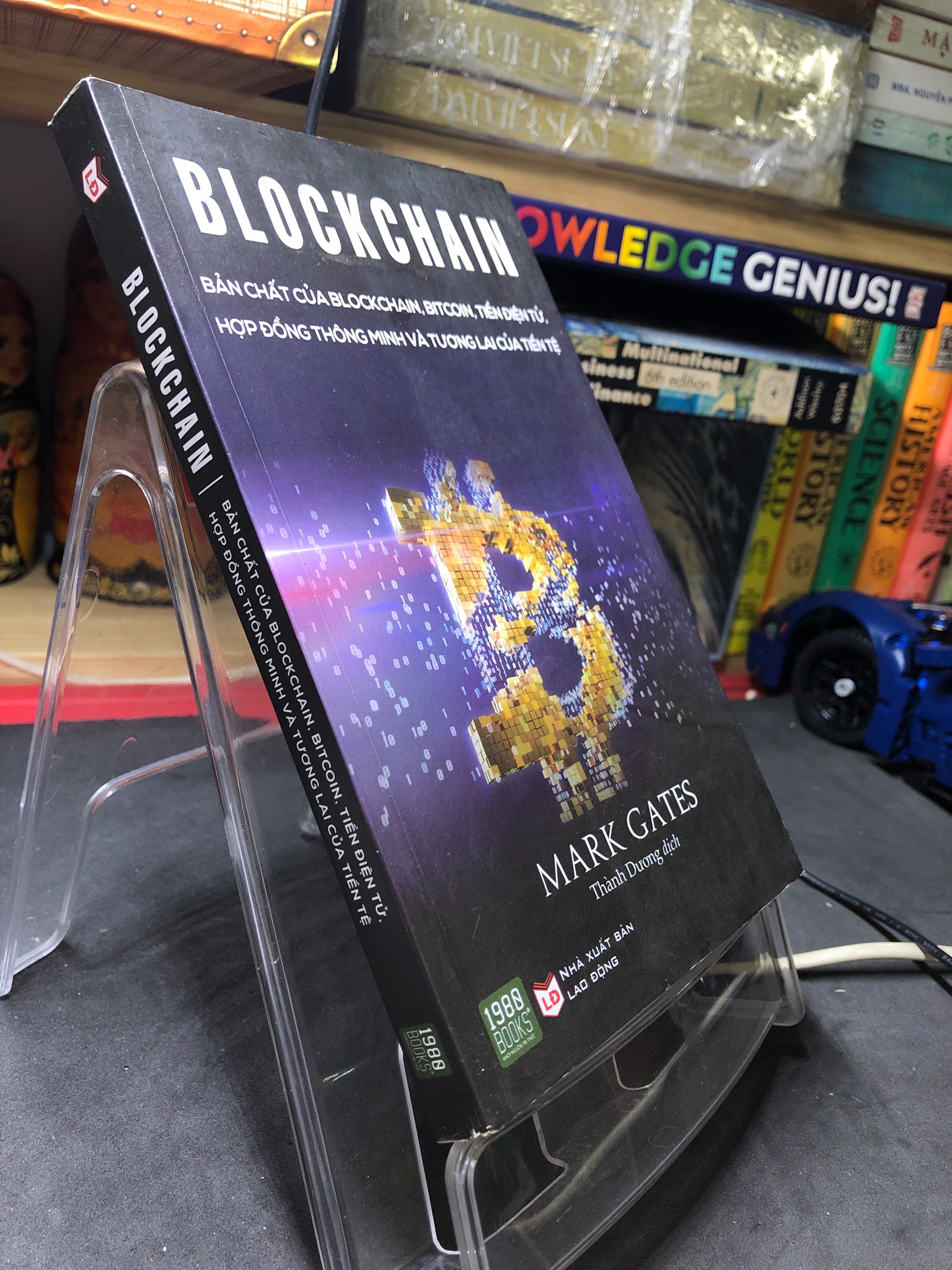 Blockchain Bản chất của Blockchain, bitcoin, tiền điện tử, hợp đồng thông minh và tương lai của tiền tệ 2020 mới 85% bẩn bụi Mark Gates 2606 Tài chính, ngân hàng (SL có thể đặt: 1 Cuốn) - SÁCH ĐẠI HỌC
