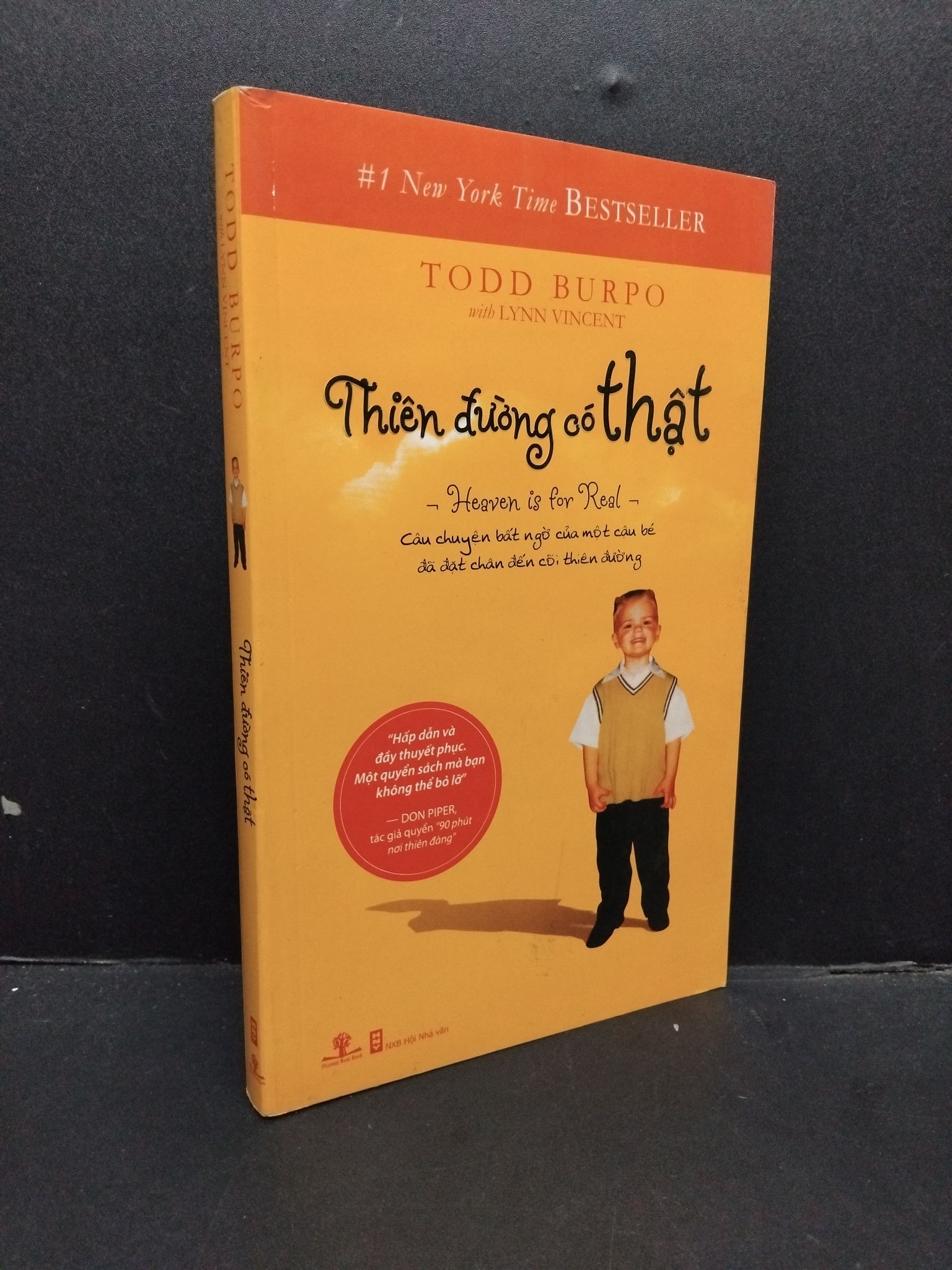 Thiên đường có thật mới 80% ố bẩn nhẹ 2012 1008 Todd Burpo with Lynn Vincent Kiến thức bách khoa (SL có thể đặt: 1 Cuốn) - SÁCH ĐẠI HỌC