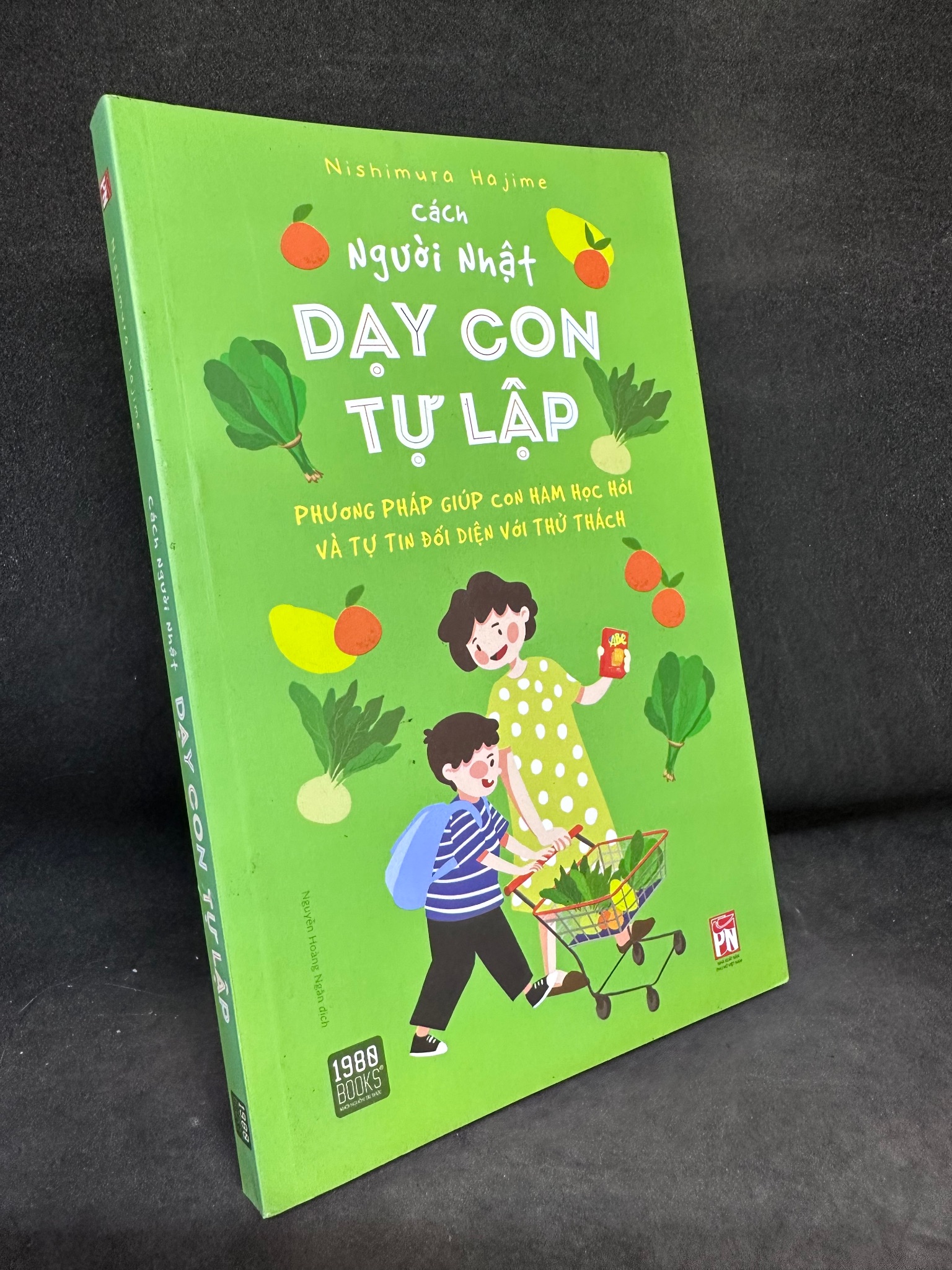 Cách Người Nhật Dạy Con Tự Lập - Phương Pháp Giúp Con Ham Học Và Tự Tin Đối Diện Với Thử Thách - Nishimura Hajime, Mới 80% (Rách Bìa Nhẹ), 2019 0404 Cẩm nang làm cha mẹ (SL có thể đặt: 1 Cuốn) - SÁCH ĐẠI HỌC