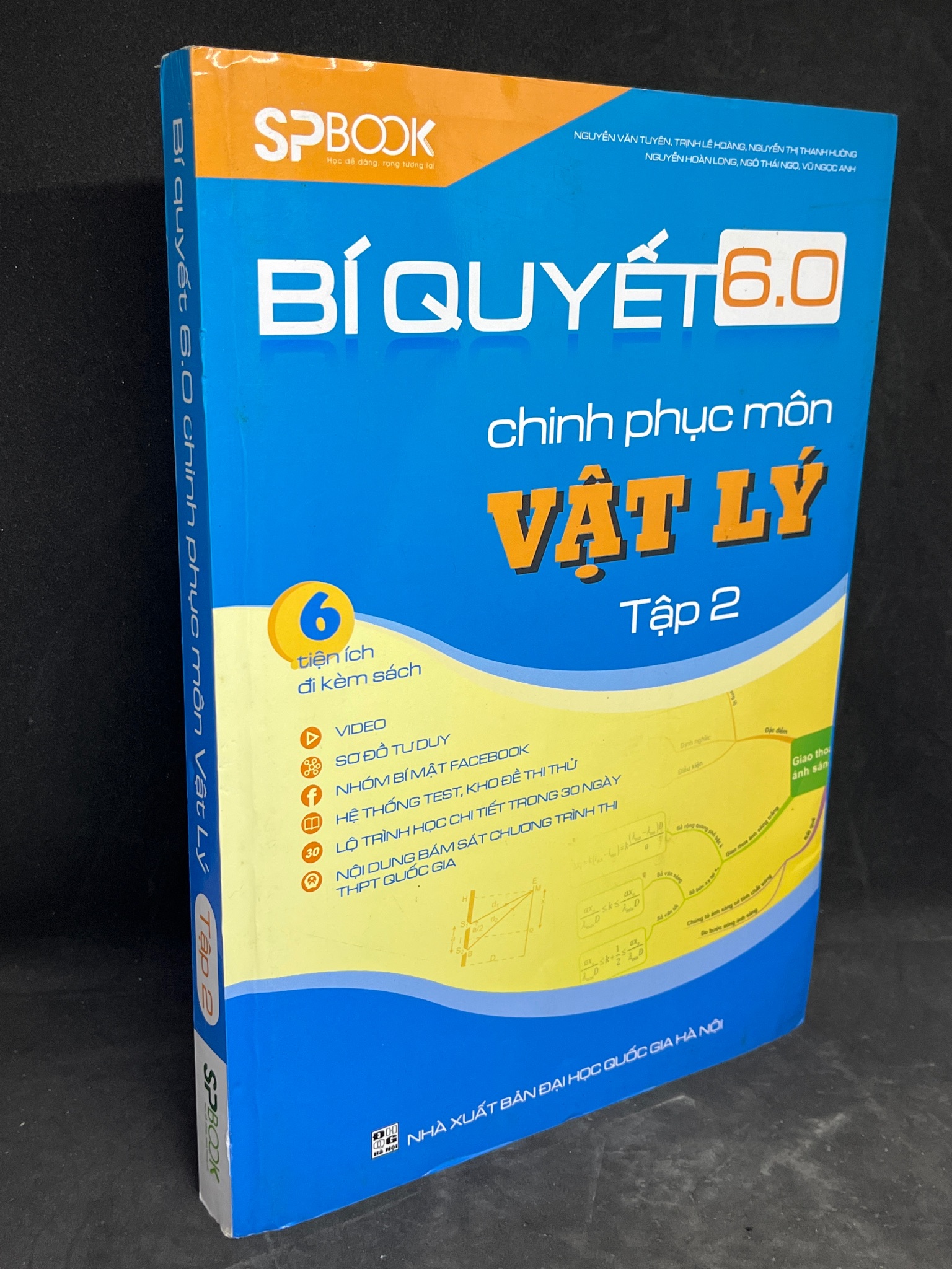 Bí Quyết 6.0 Chinh Phục Môn Vật Lý Tập 2 new 90% 2305 Sách tư duy, kỹ năng sống (SL có thể đặt: 1 Cuốn) - SÁCH ĐẠI HỌC