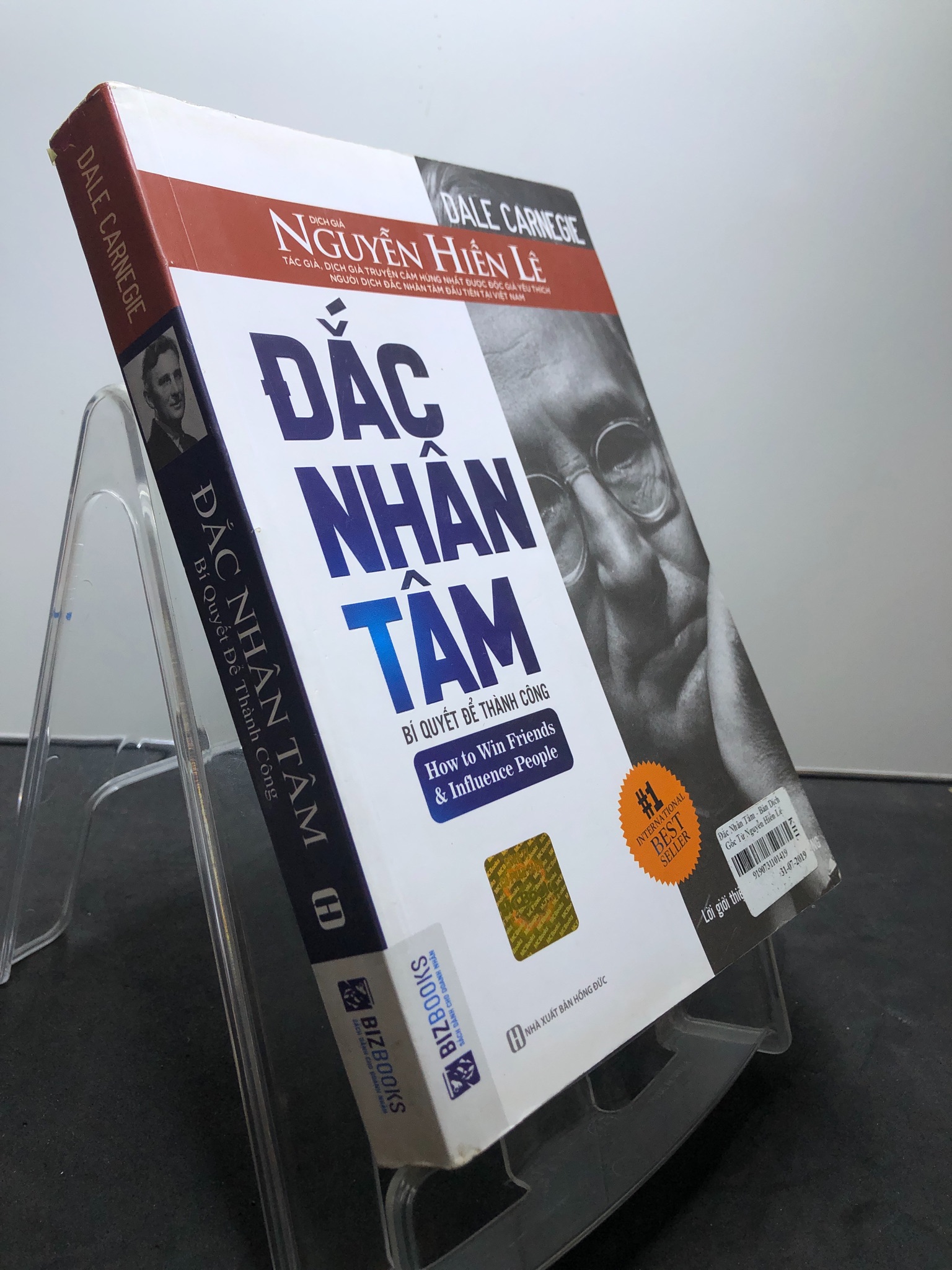 Đắc nhân tâm 2018 mới 80% ố bẩn nhẹ bụng sách Dale Carnegie 2307 Sách tư duy, kỹ năng sống (SL có thể đặt: 1 Cuốn) - SÁCH ĐẠI HỌC