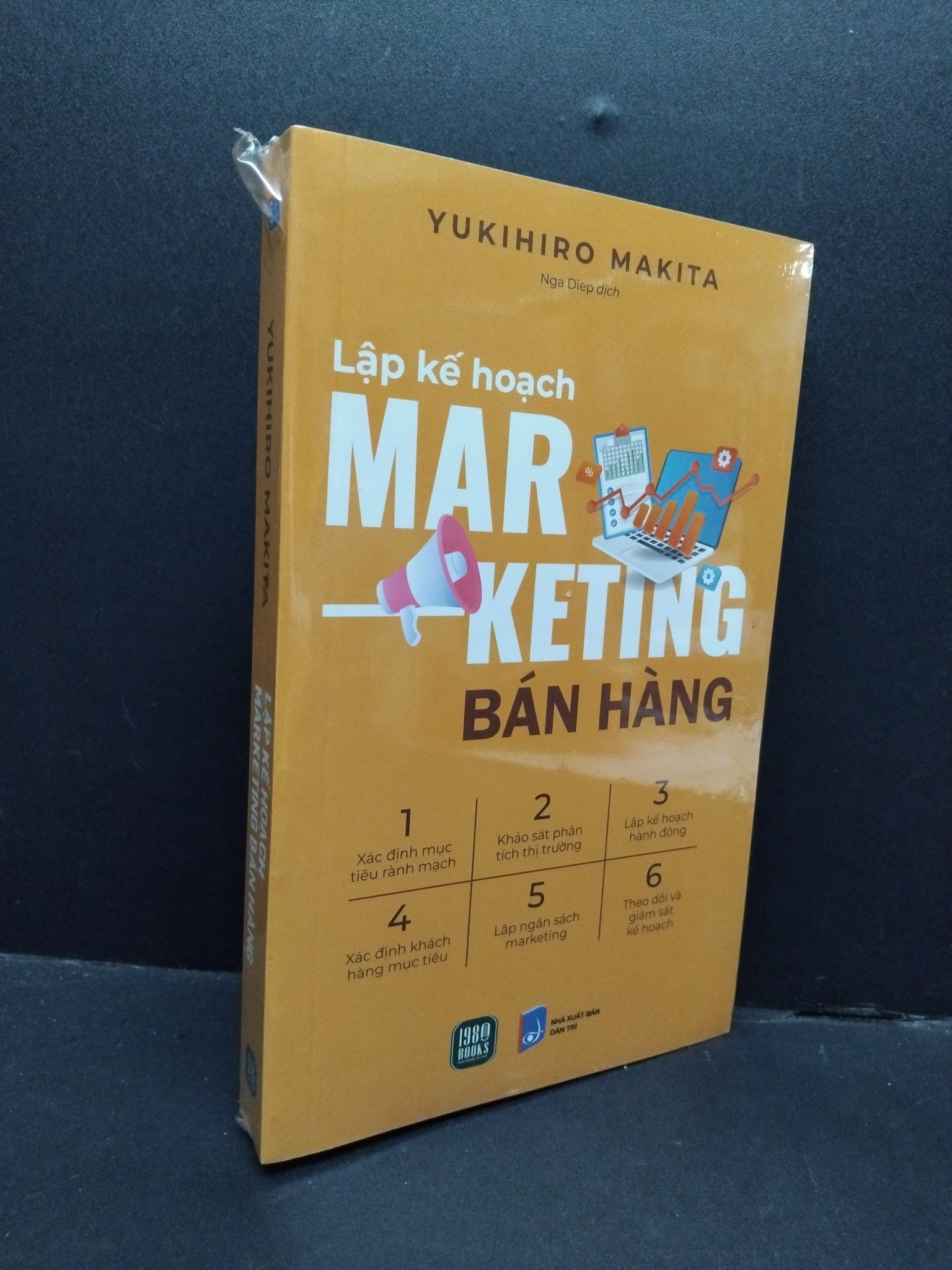 Lập kế hoạch marketing bán hàng Yukihiro Makita mới 100% 2310 Marketing, bán hàng (SL có thể đặt: 1 Cuốn) - SÁCH ĐẠI HỌC