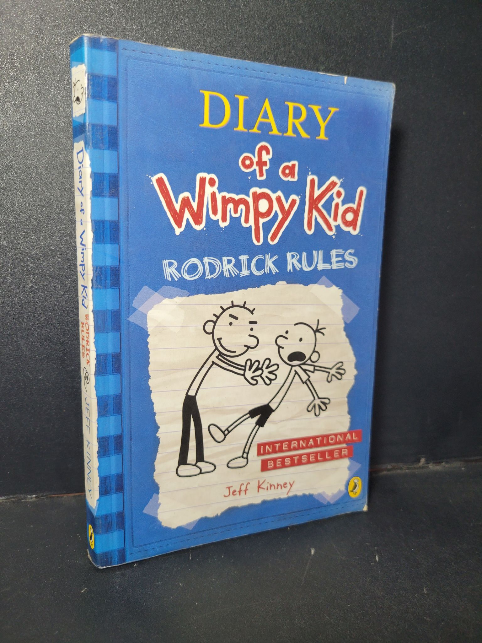 Diary of a wimpy kid Rodrick rules mới 70% bẩn nhẹ, ố vàng 1001 Jeff Kinney Sách ngoại văn (SL có thể đặt: 1 Cuốn) - SÁCH ĐẠI HỌC