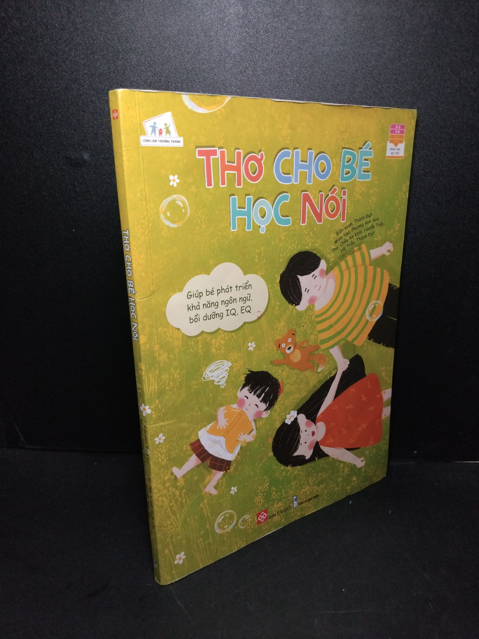 Thơ cho bé học nói (sách màu) mới 90% bẩn nhẹ 2020 Thành Đạt 2103 Cẩm nang làm cha mẹ (SL có thể đặt: 1 Cuốn) - SÁCH ĐẠI HỌC